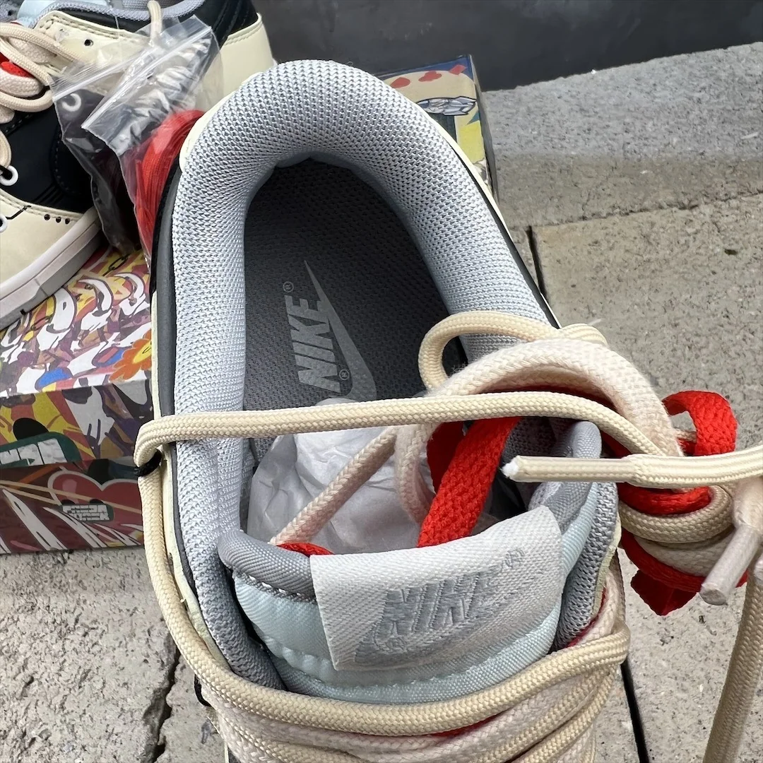 나이키덩크 디컨스트럭티드 레이스업 스케이트화 신발 상세 이미지 7