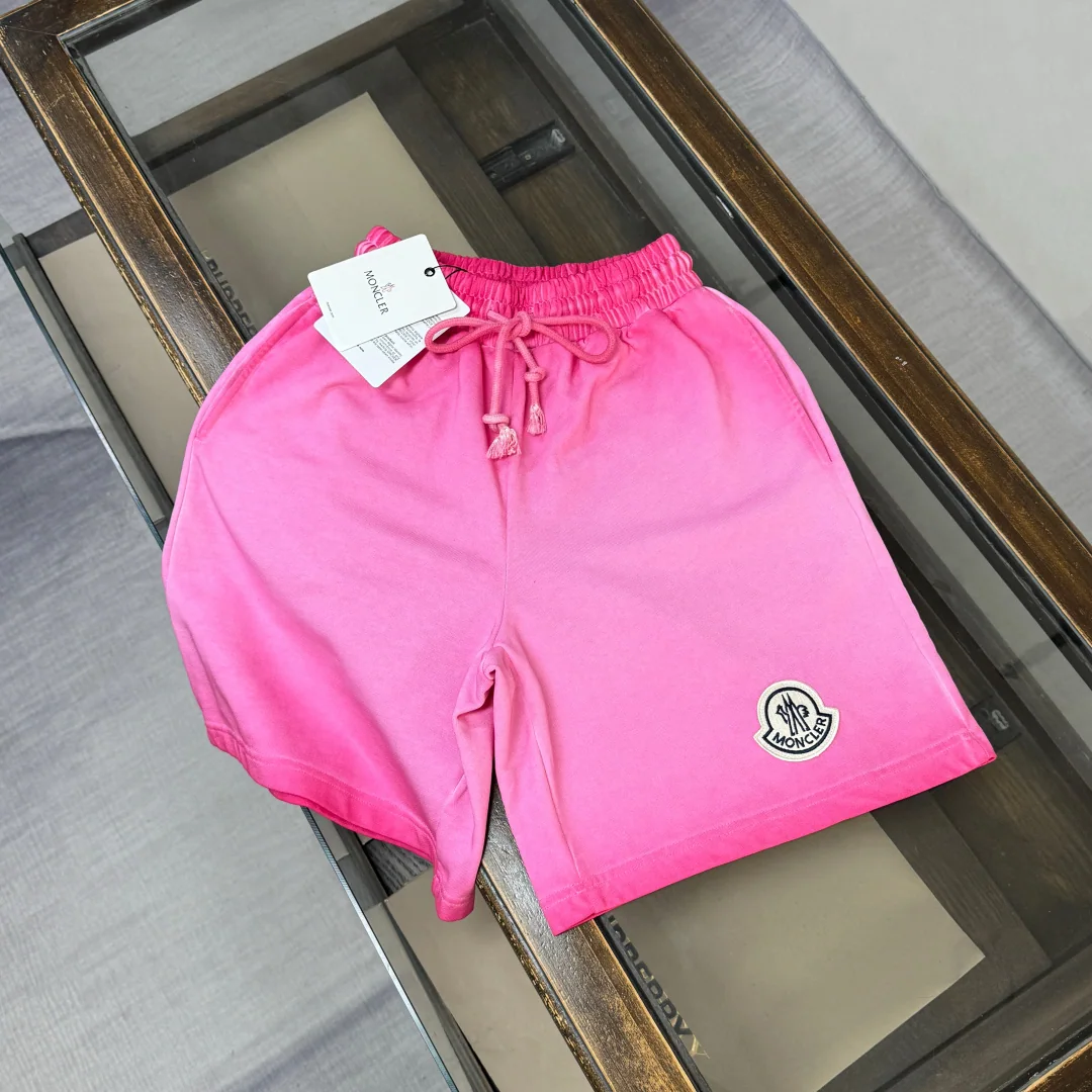 몽클레어 헤비 워시 가공 빈티지 남성 반바지 상세 이미지 1