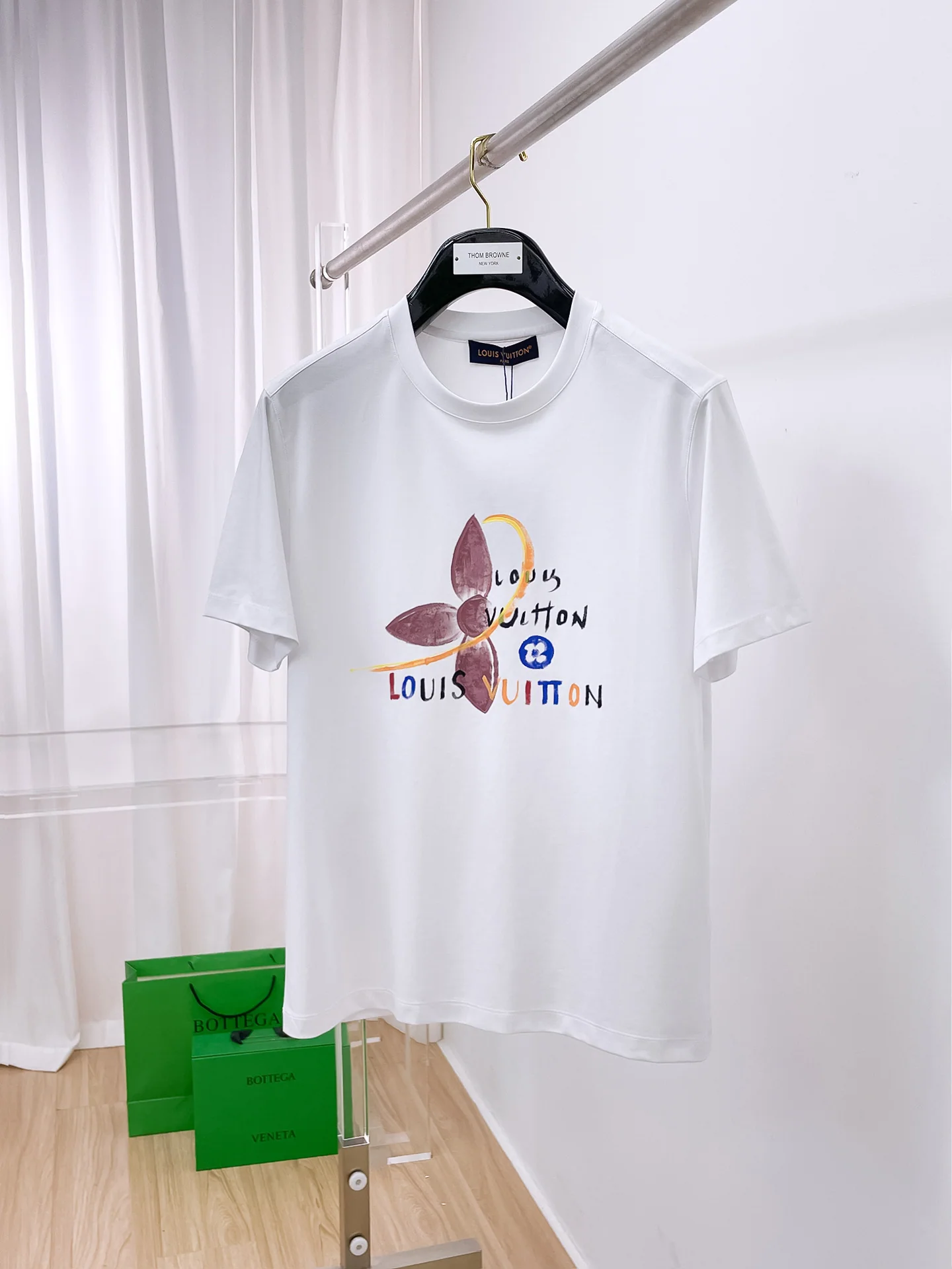 루이비통 크루넥 반팔 셔츠 상세 이미지 1