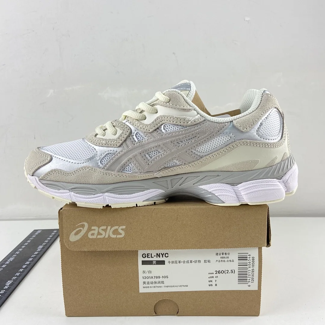 아식스 [HP] 젤 NYC 1201A789-105 200222 Asics Gel-NYC White Oyster Grey 상세 이미지 3