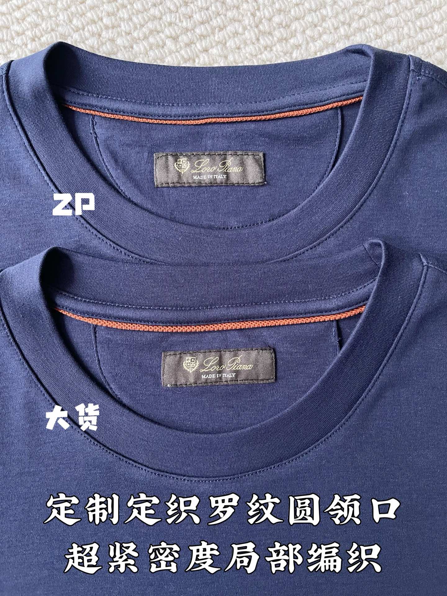 로로피아나 남성 반팔 상세 이미지 6