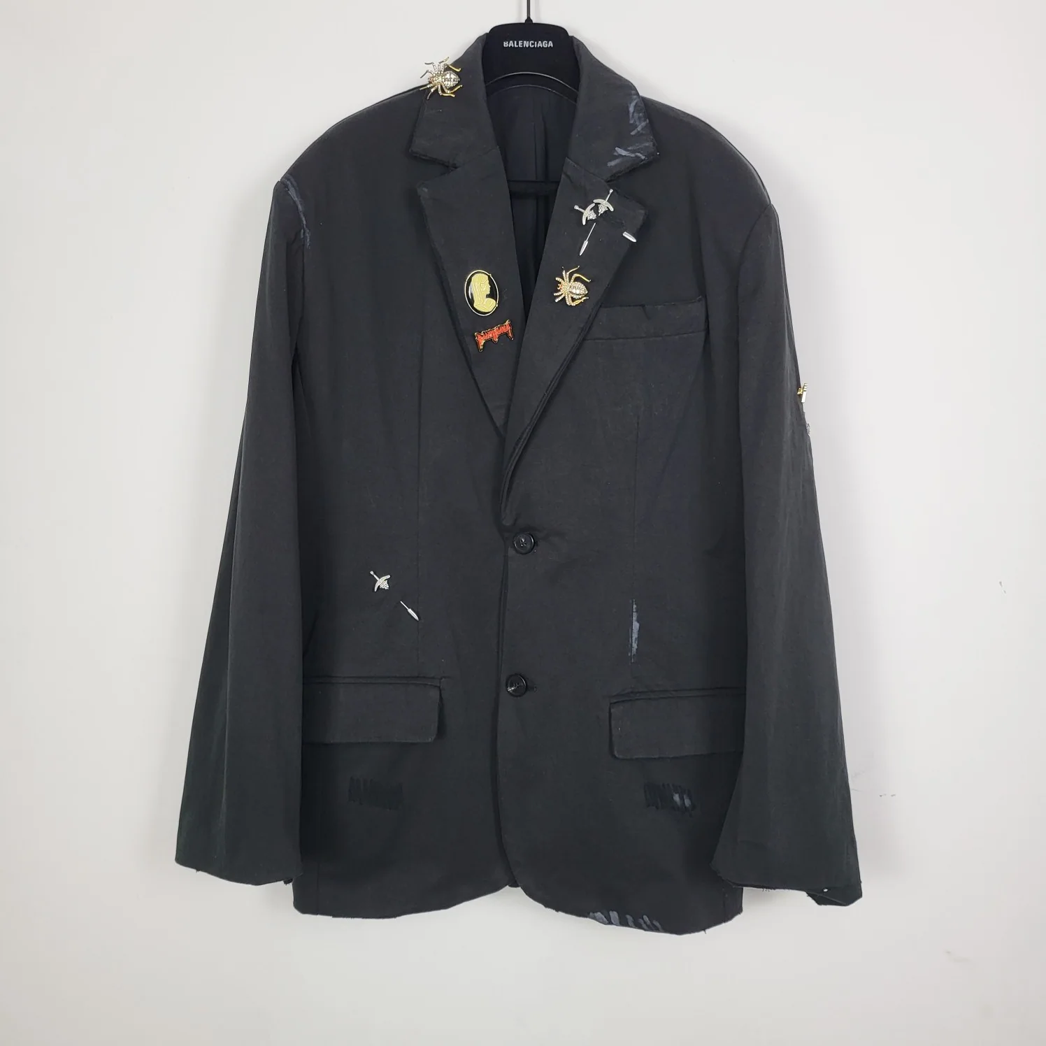 발렌시아가 스파이더슈트 남성 자켓 23 FW 상세 이미지 1