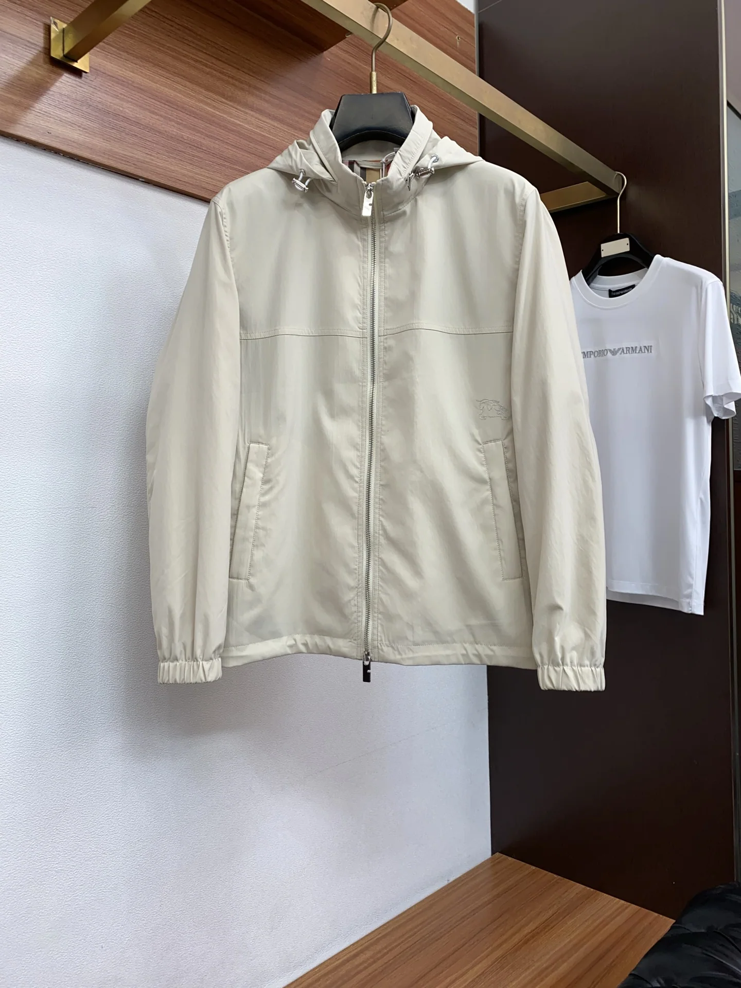 버버리 슬림핏 남성 캐주얼 재킷 P430 상세 이미지 1