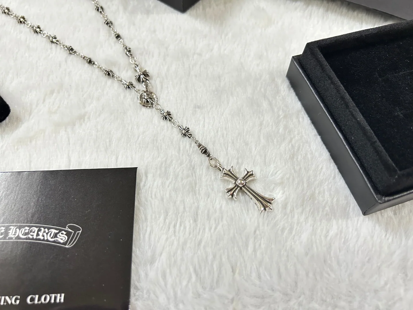 크롬하츠 크로스 체인 목걸이 124801
