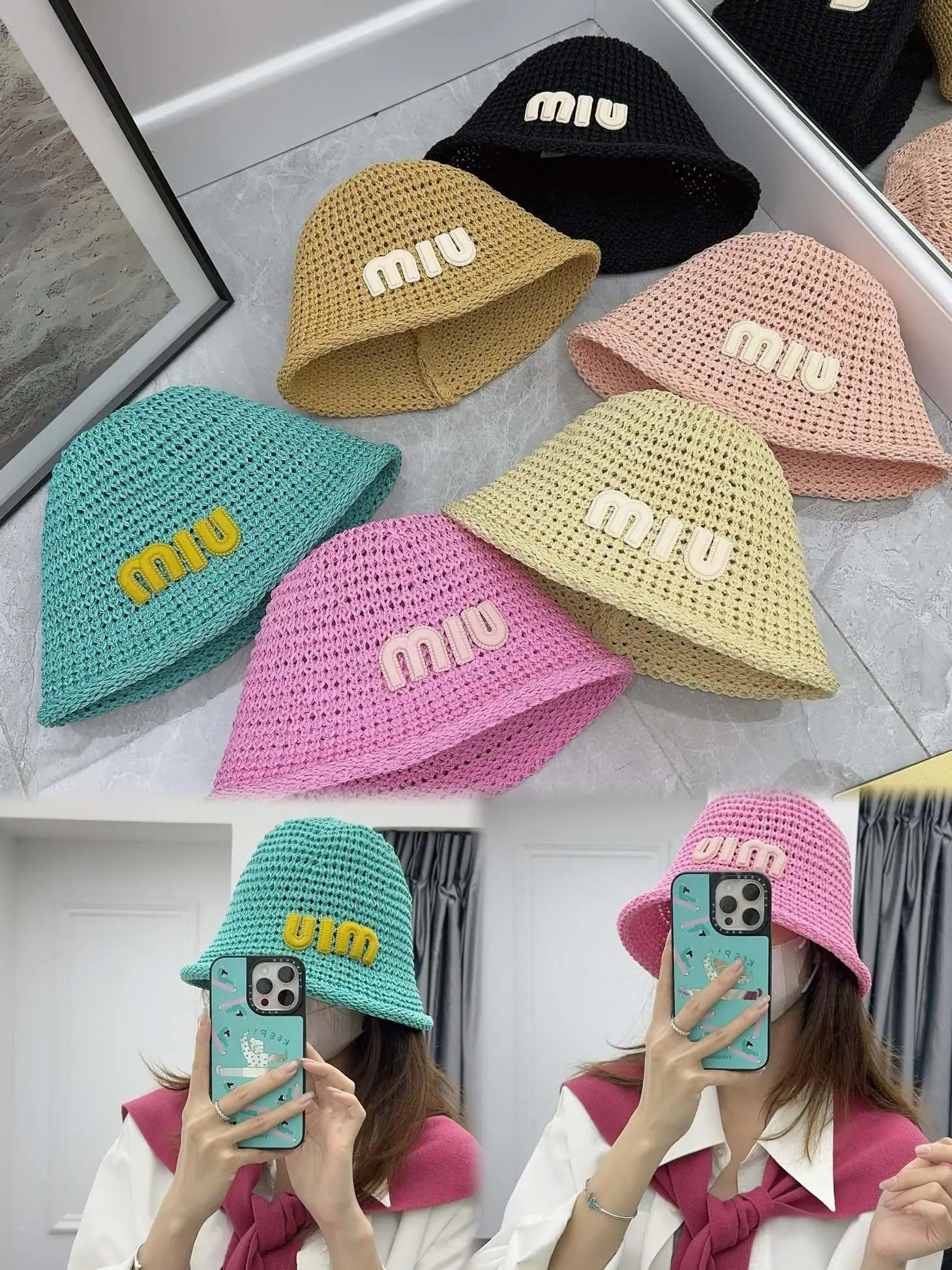 미우미우 캡 상세 이미지 3