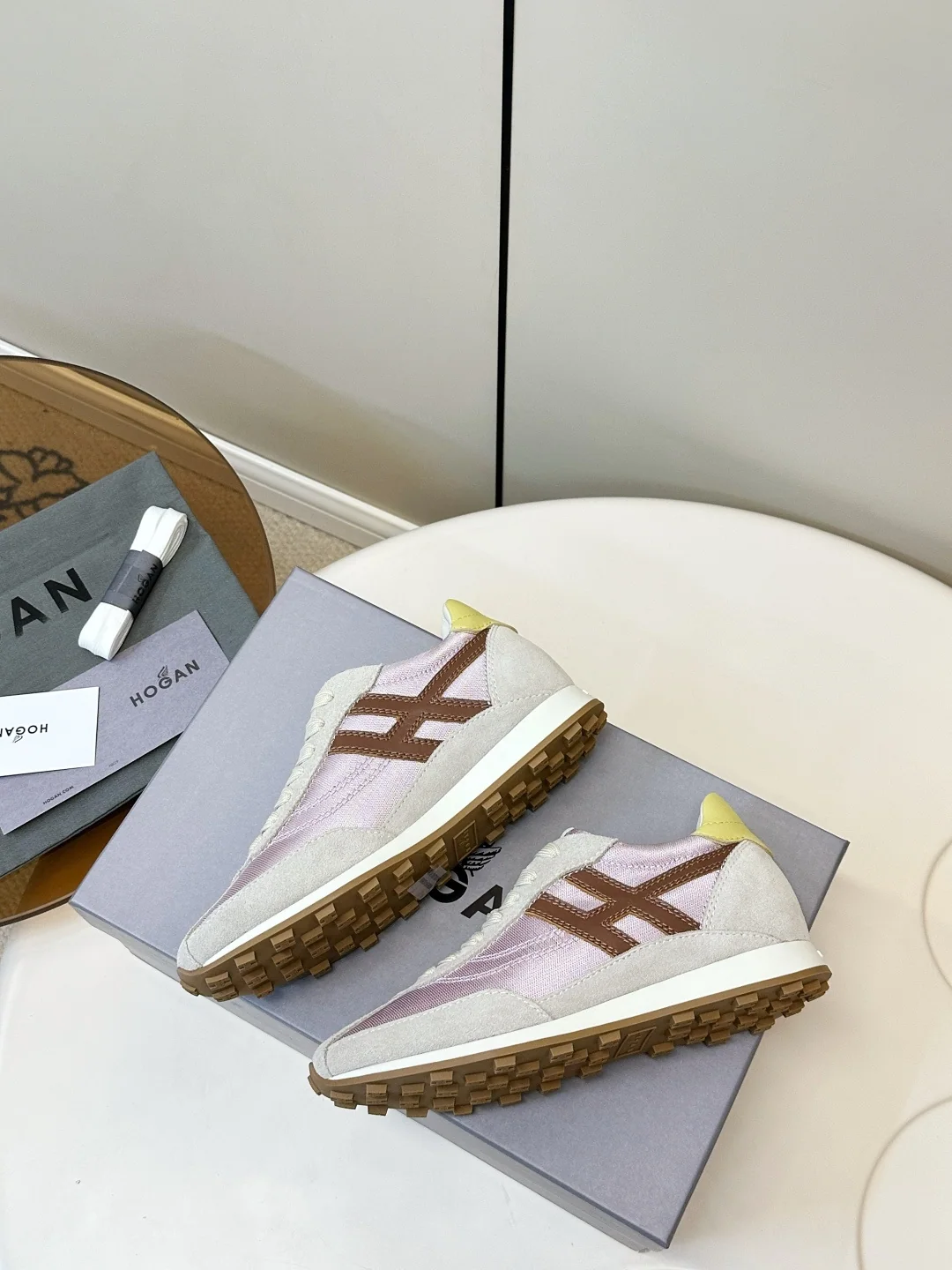 호간 애슬레틱 러너 스웨이드 트레이닝 신발 상세 이미지 9