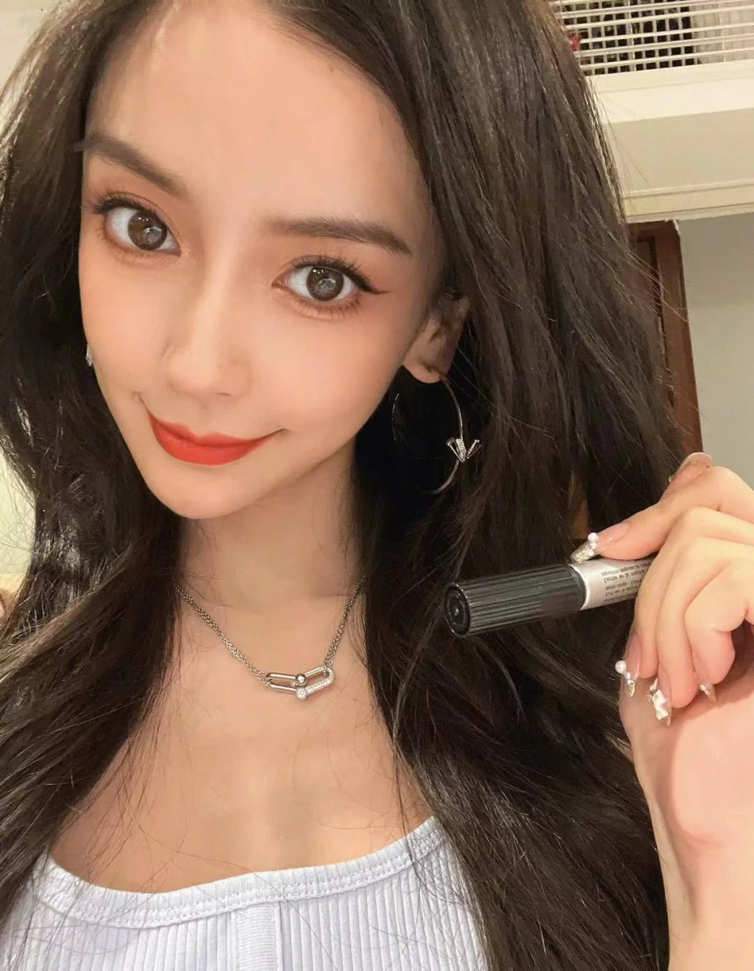티파니 하드웨어 더블 링크 다이아몬드 목걸이 상세 이미지 3