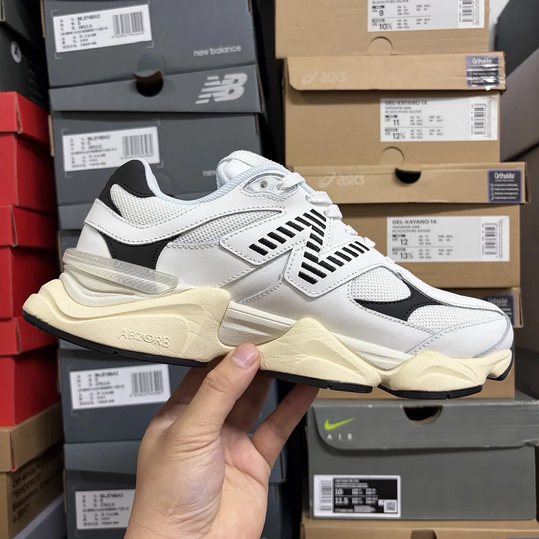 뉴발란스 [C] 9060 화이트 블랙 U9060AAB 202101 New Balance 9060 상세 이미지 6