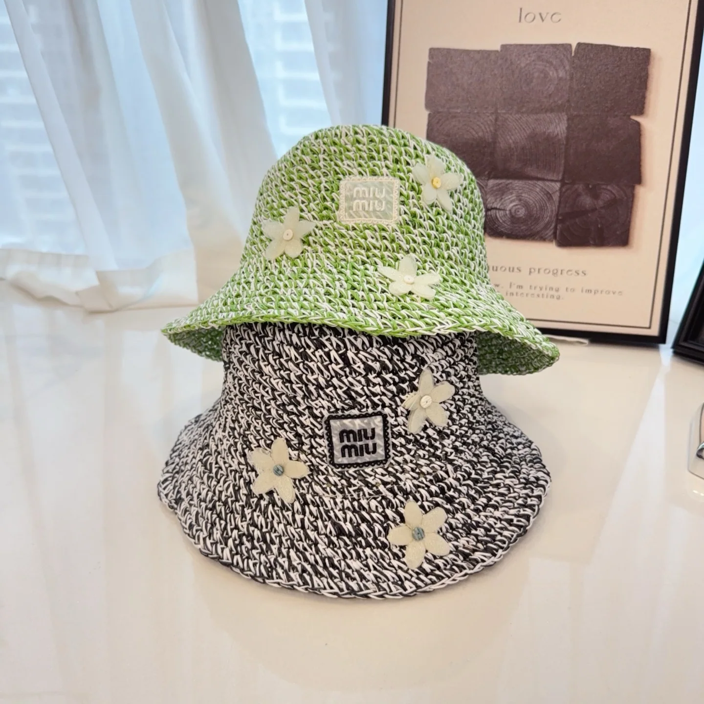 미우미우 모자 80948 Miu Miu Cap 상세 이미지 7