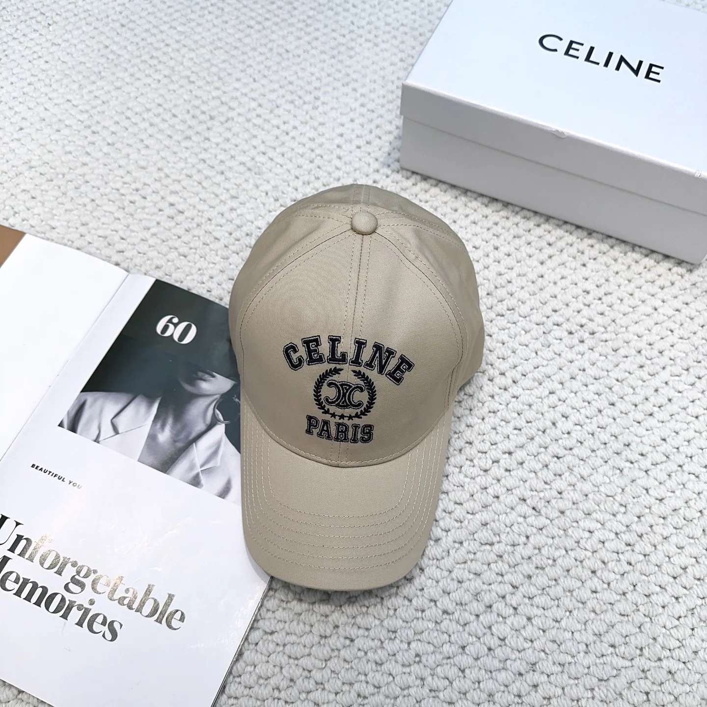 셀린느 C 로고 야구모자 상세 이미지 1