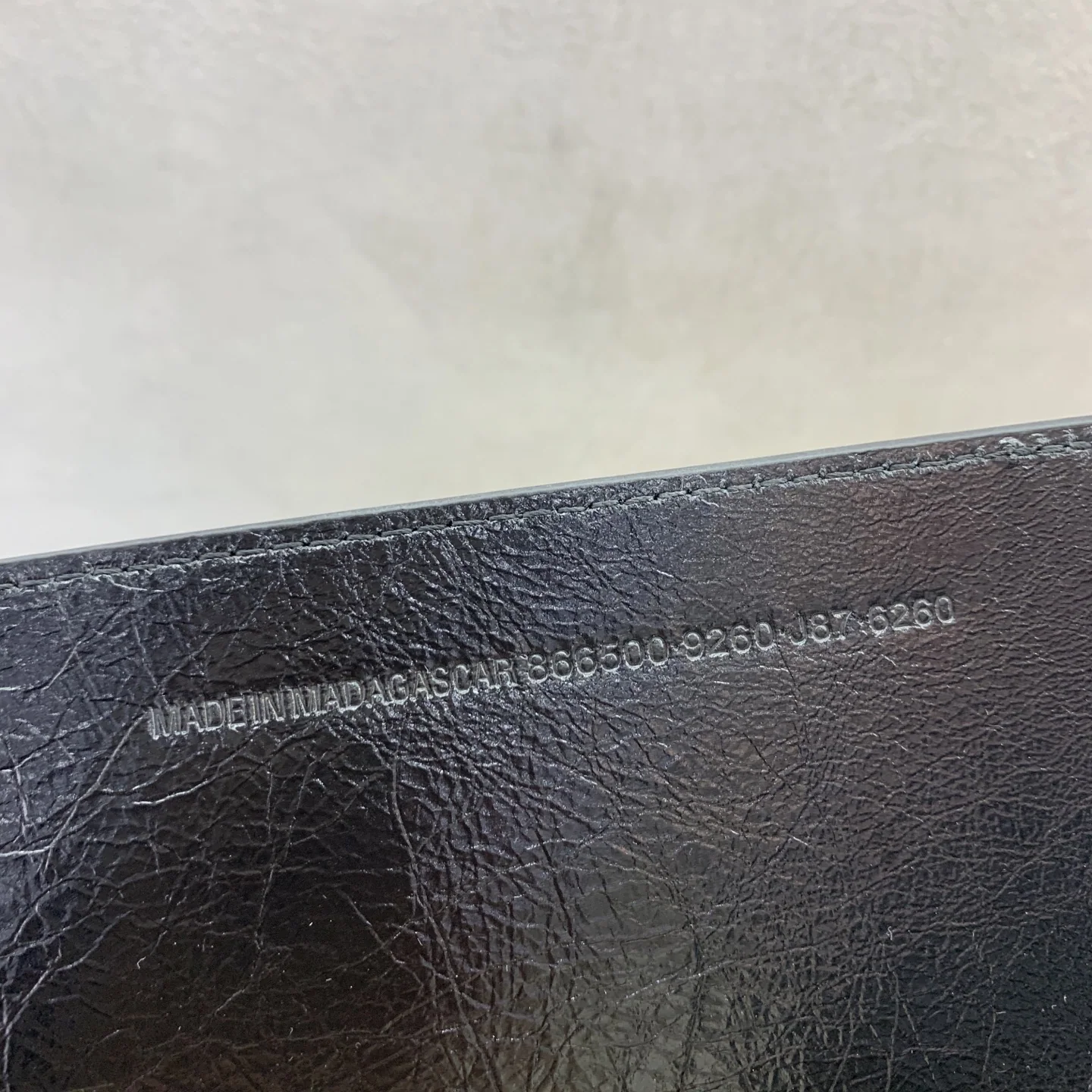 발렌시아가 르 시티 미디엄 램스킨 가죽 가방 상세 이미지 8