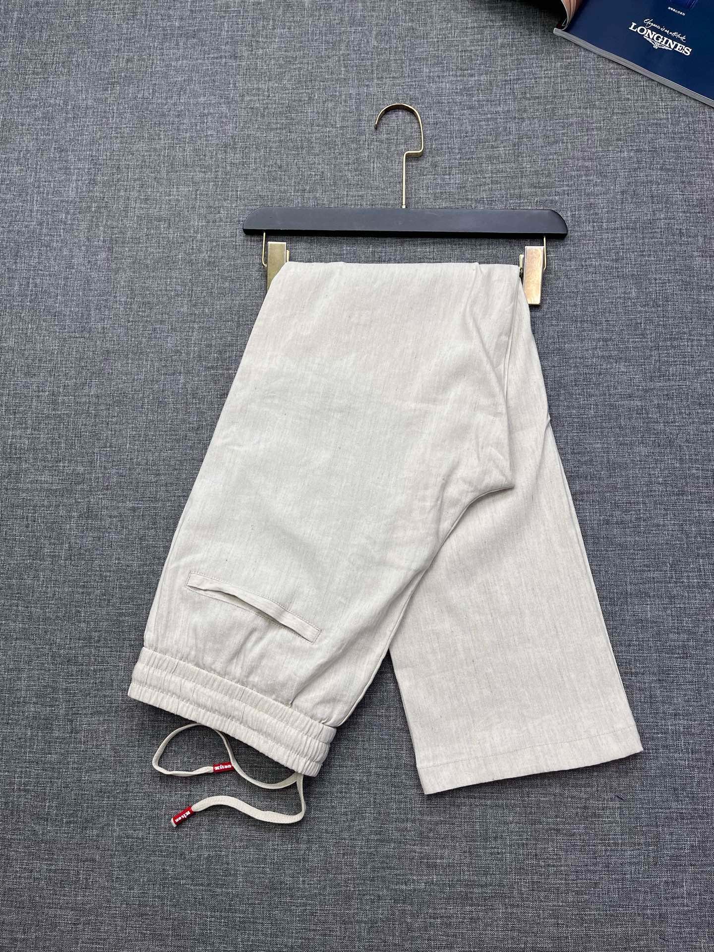 키톤 남성 린넨 캐주얼 팬츠 상세 이미지 2