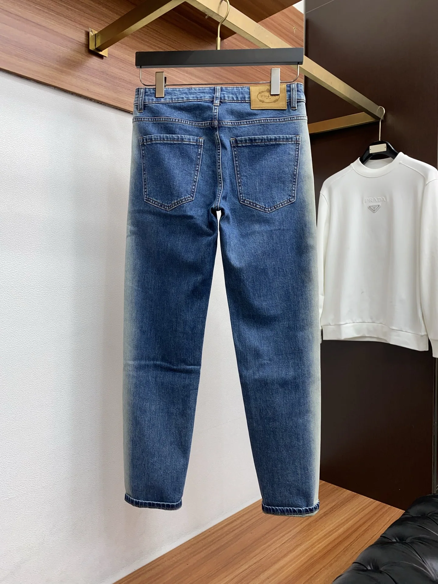 프라다 데님 청바지 상세 이미지 9