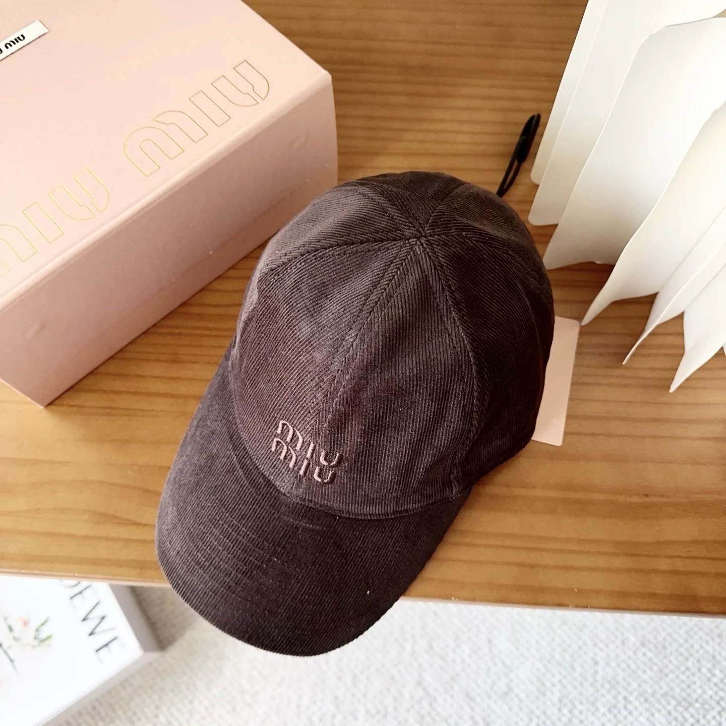 미우미우 모자 80889 Miu Miu Cap 상세 이미지 2