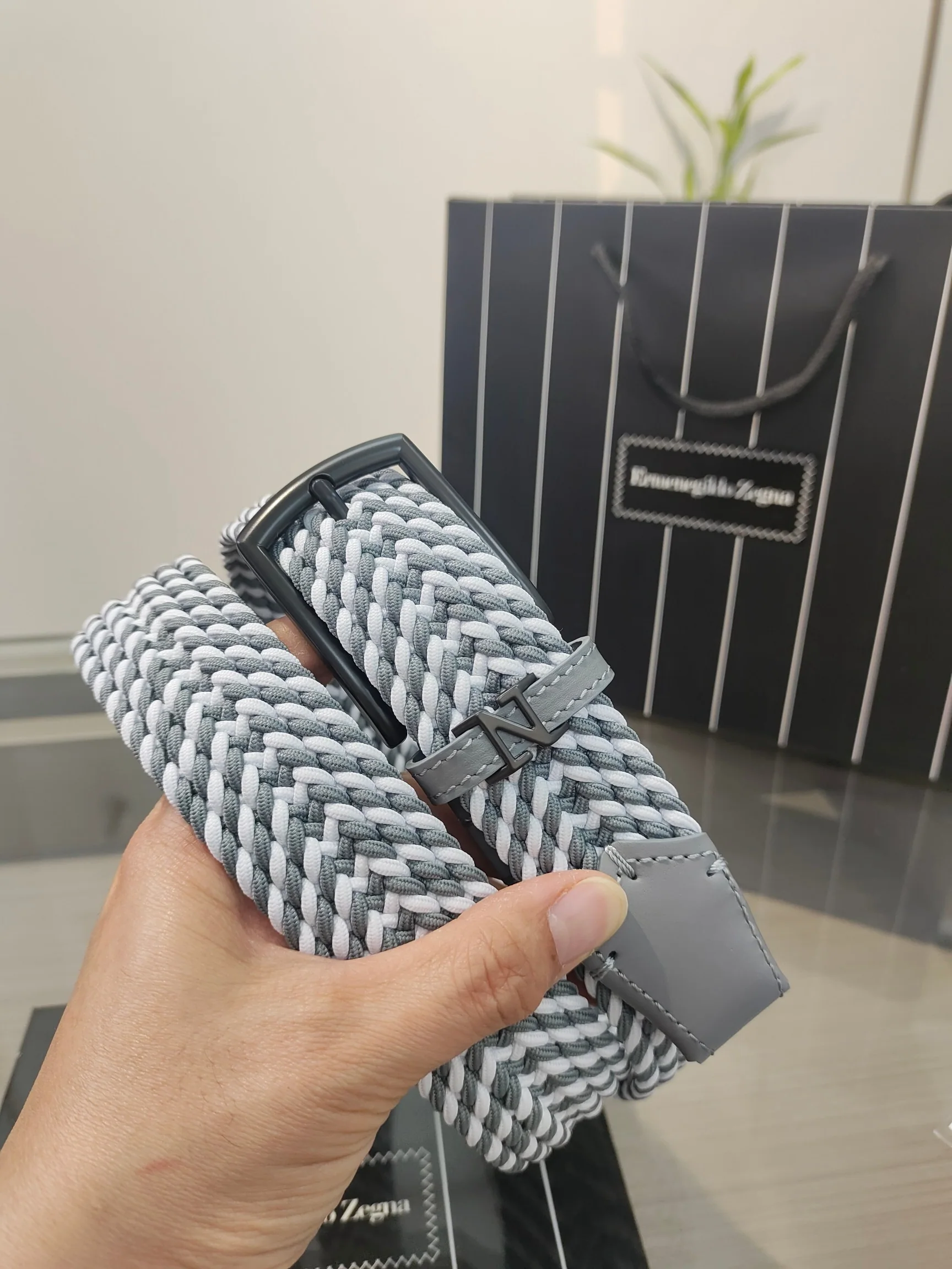제냐 벨트 59268 Zegna Belt 상세 이미지 4
