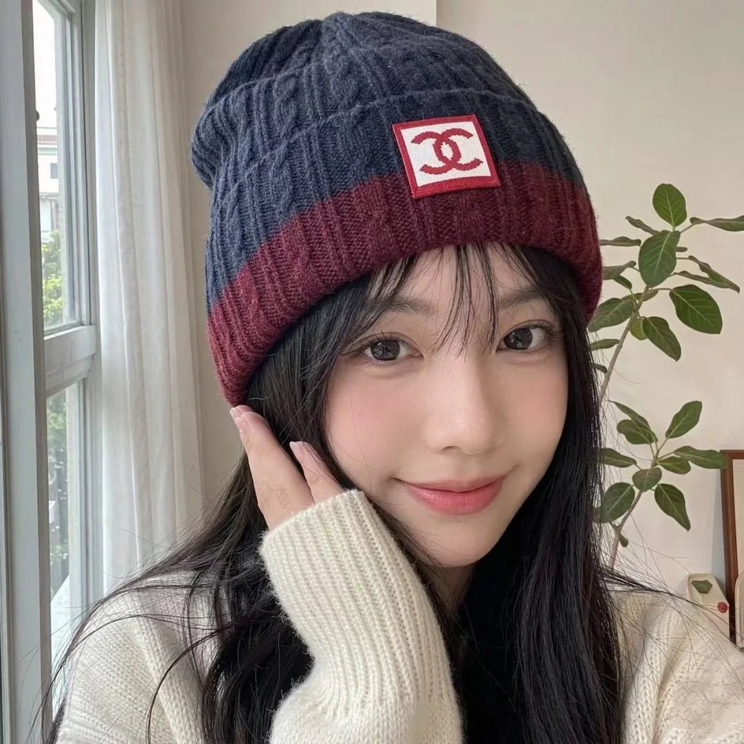 샤넬 니트 비니 모자 185609