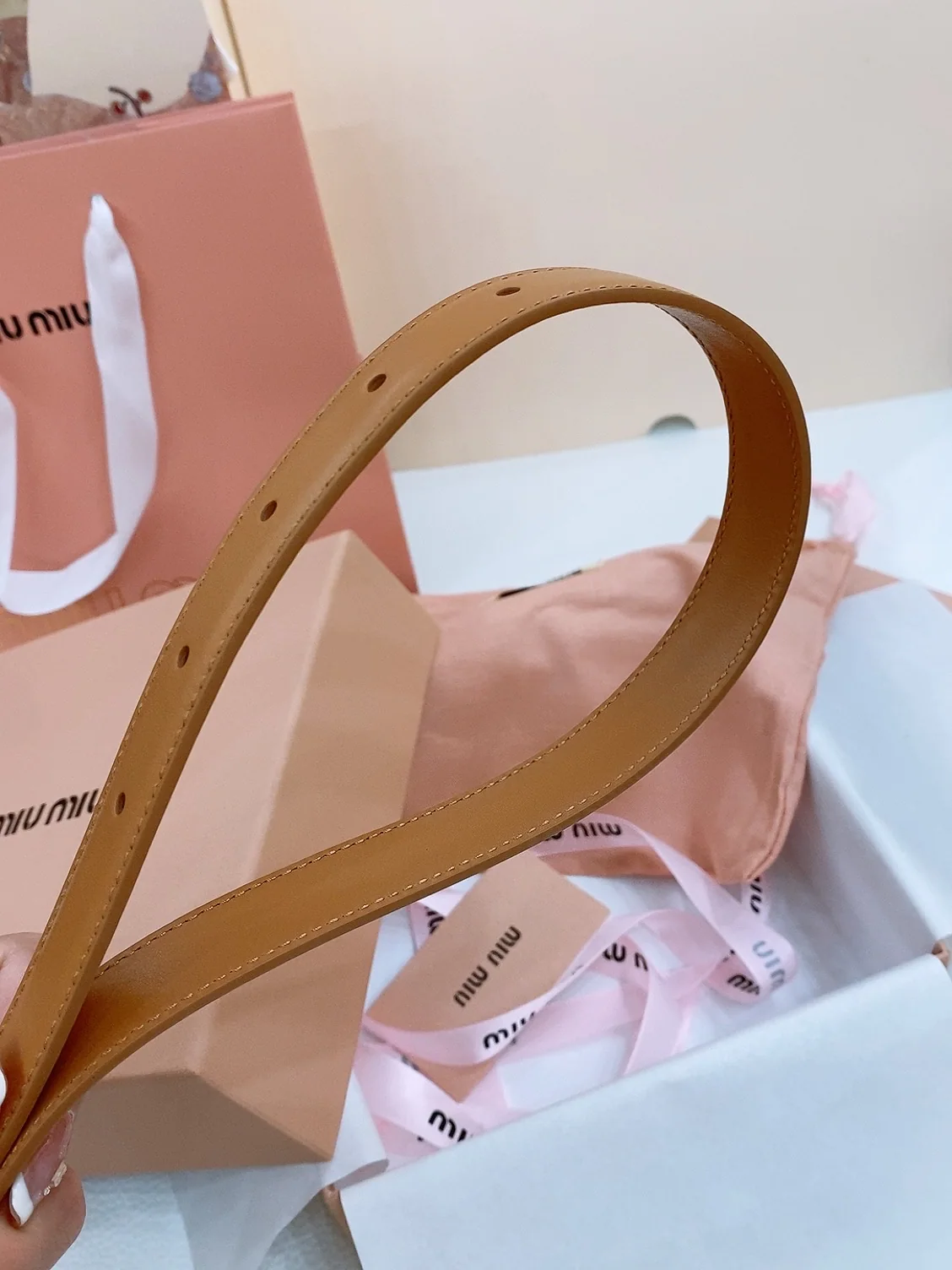 미우미우 벨트 57798 Miu Miu Belt 상세 이미지 6