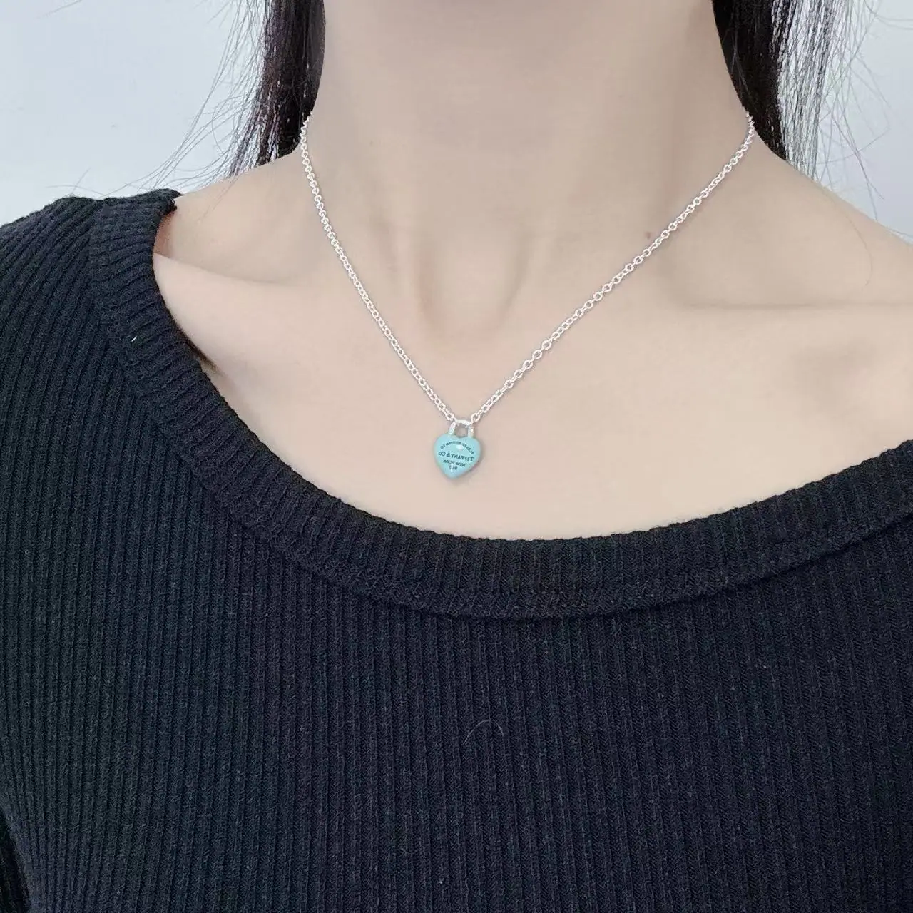티파니 T 컬렉션 골드 도금 목걸이 70785