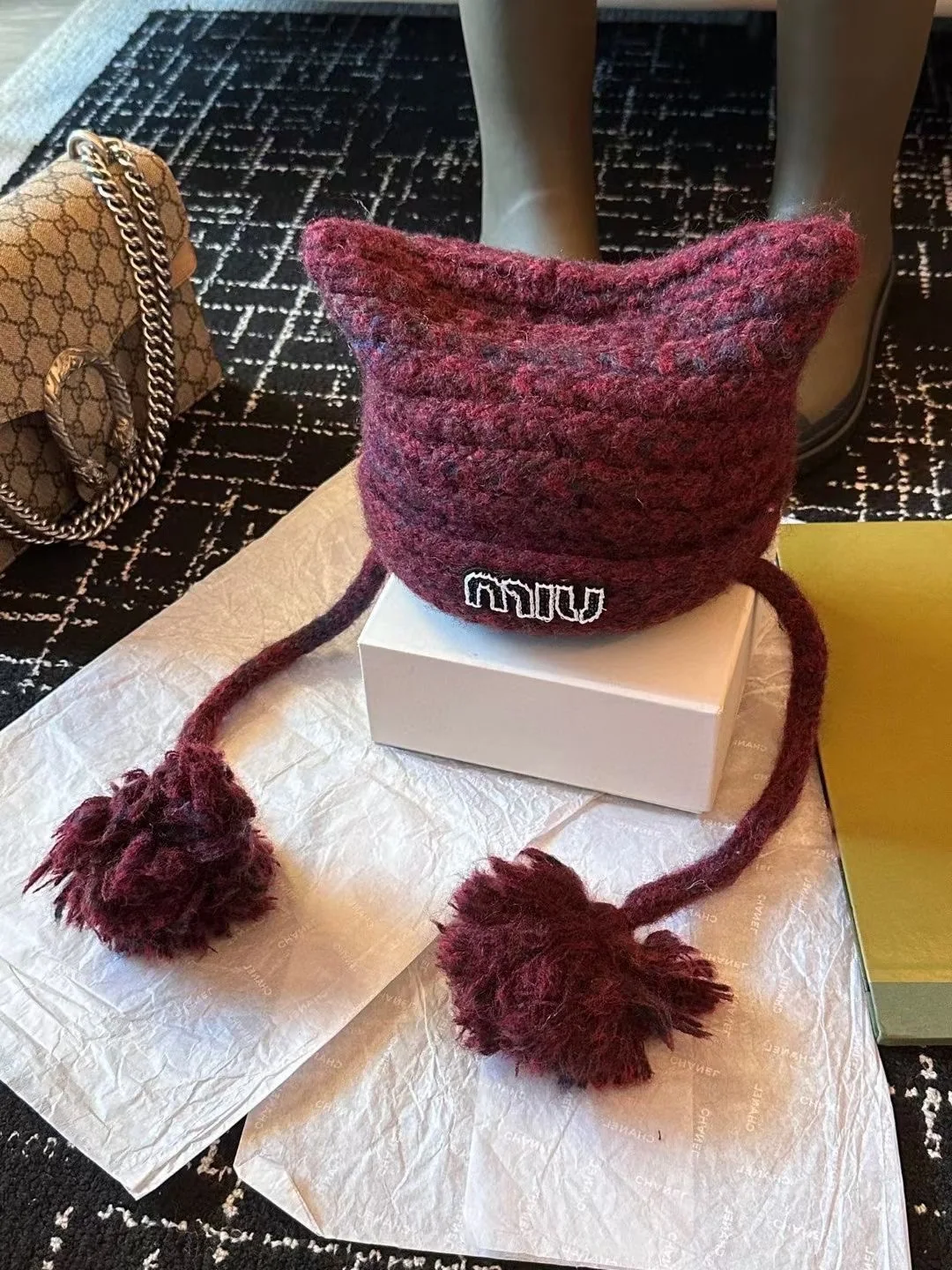 미우미우 모자 79420 Miu Miu Cap 상세 이미지 7