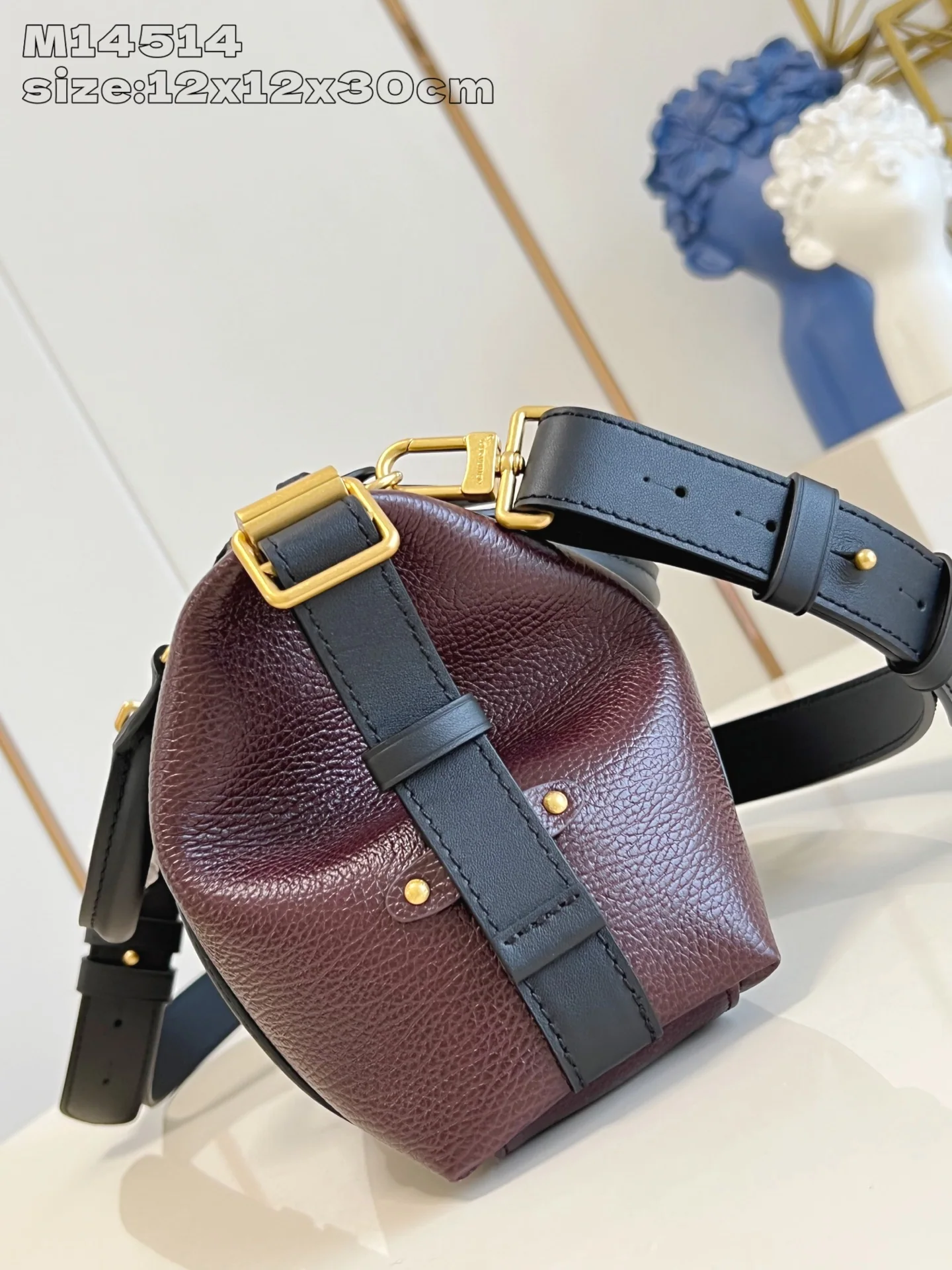 루이비통 다크 브라운 LV 바이커 스몰 핸드백 M14514 상세 이미지 4