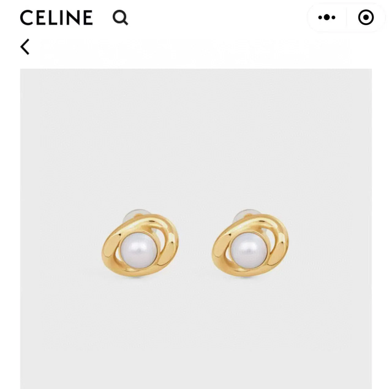 셀린느 귀걸이 69484 Celine Earrings 상세 이미지 10