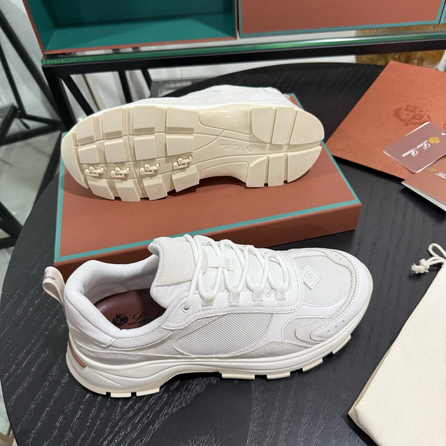 로로피아나 메시 캐주얼 남성 신발 4382 상세 이미지 2