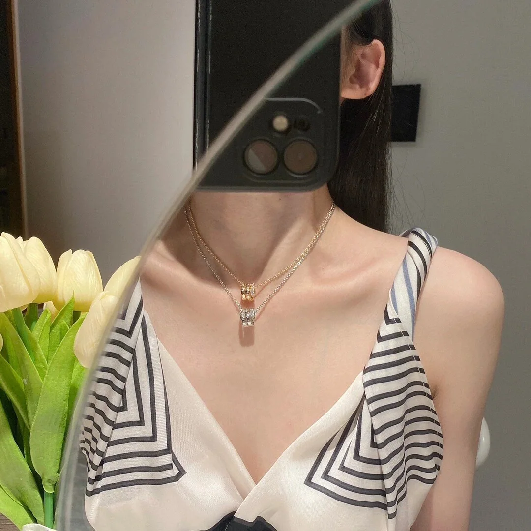 불가리 셀페르티 바이퍼 다이아몬드 장식 목걸이 상세 이미지 2