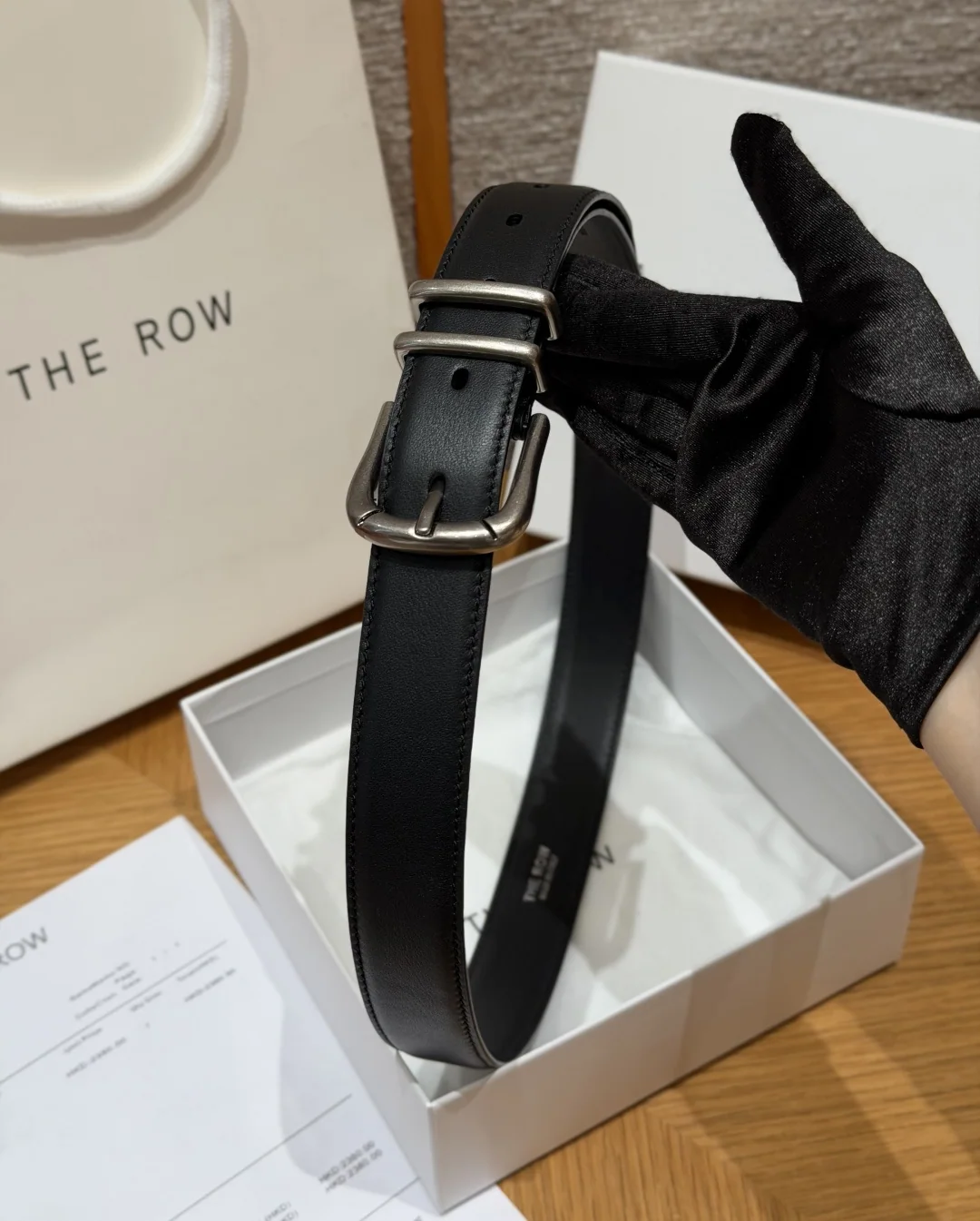 더로우 클래식 가죽 더블 링 벨트 30mm 상세 이미지 7