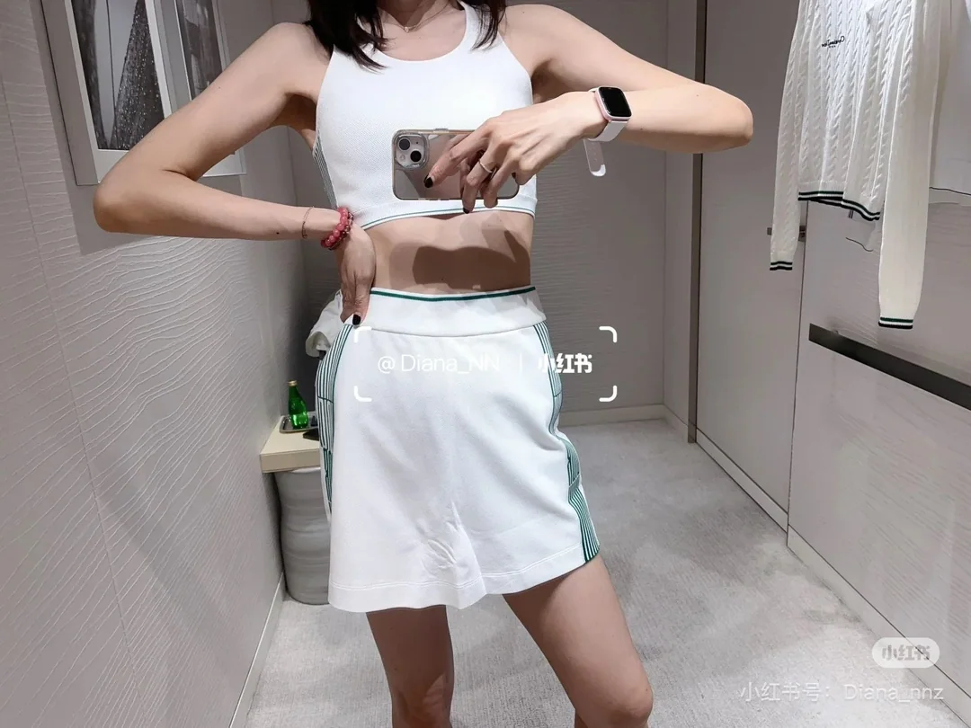 디올 크로셰 허리 밴드 팬츠 세트 상세 이미지 1