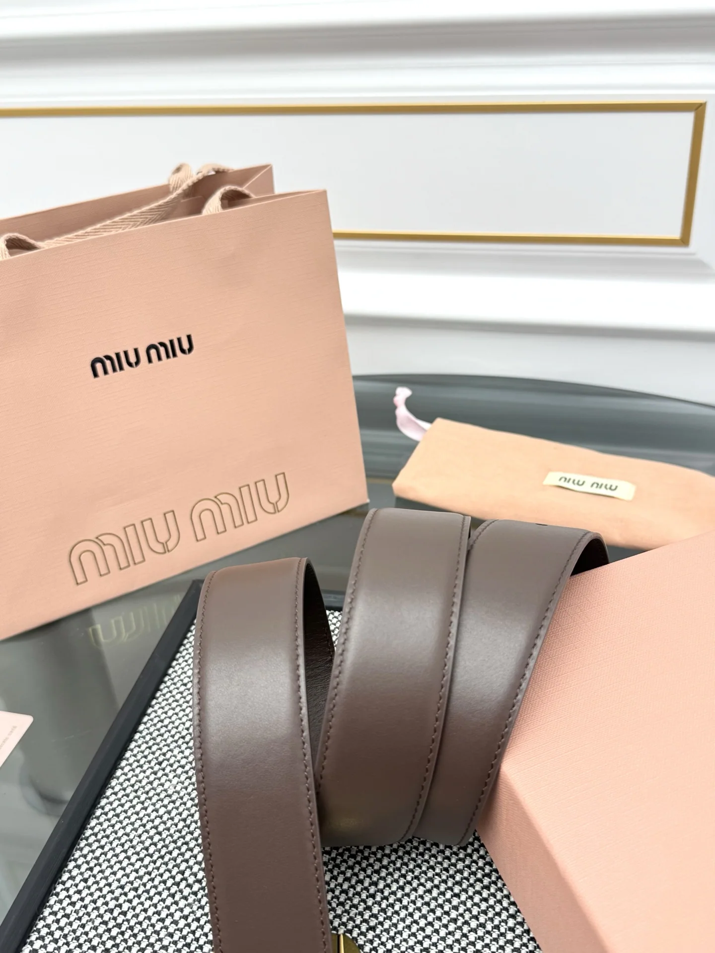 미우미우 벨트 57917 Miu Miu Belt 상세 이미지 5