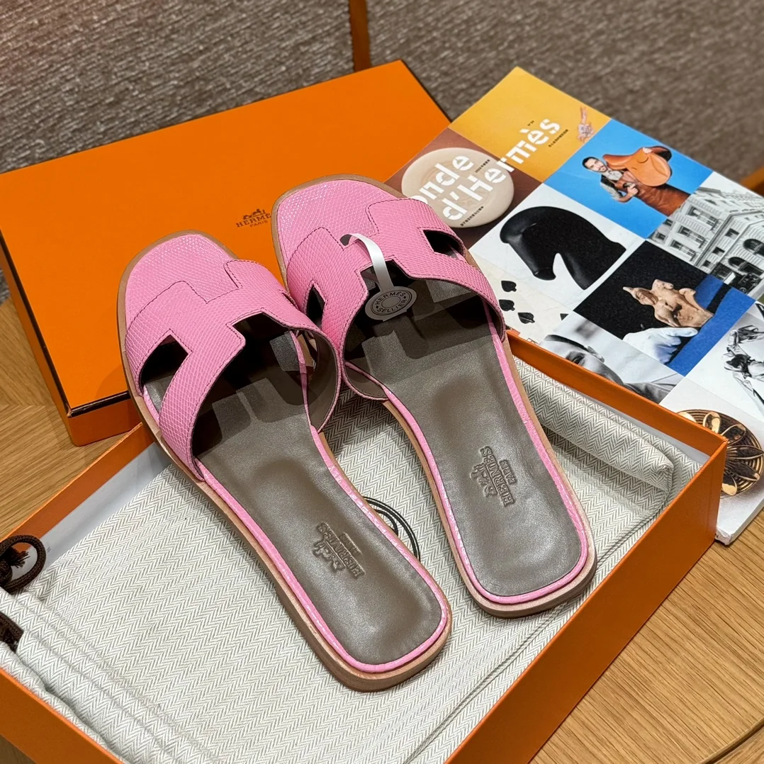 에르메스 오란 도마뱀 가죽 샌들 상세 이미지 9