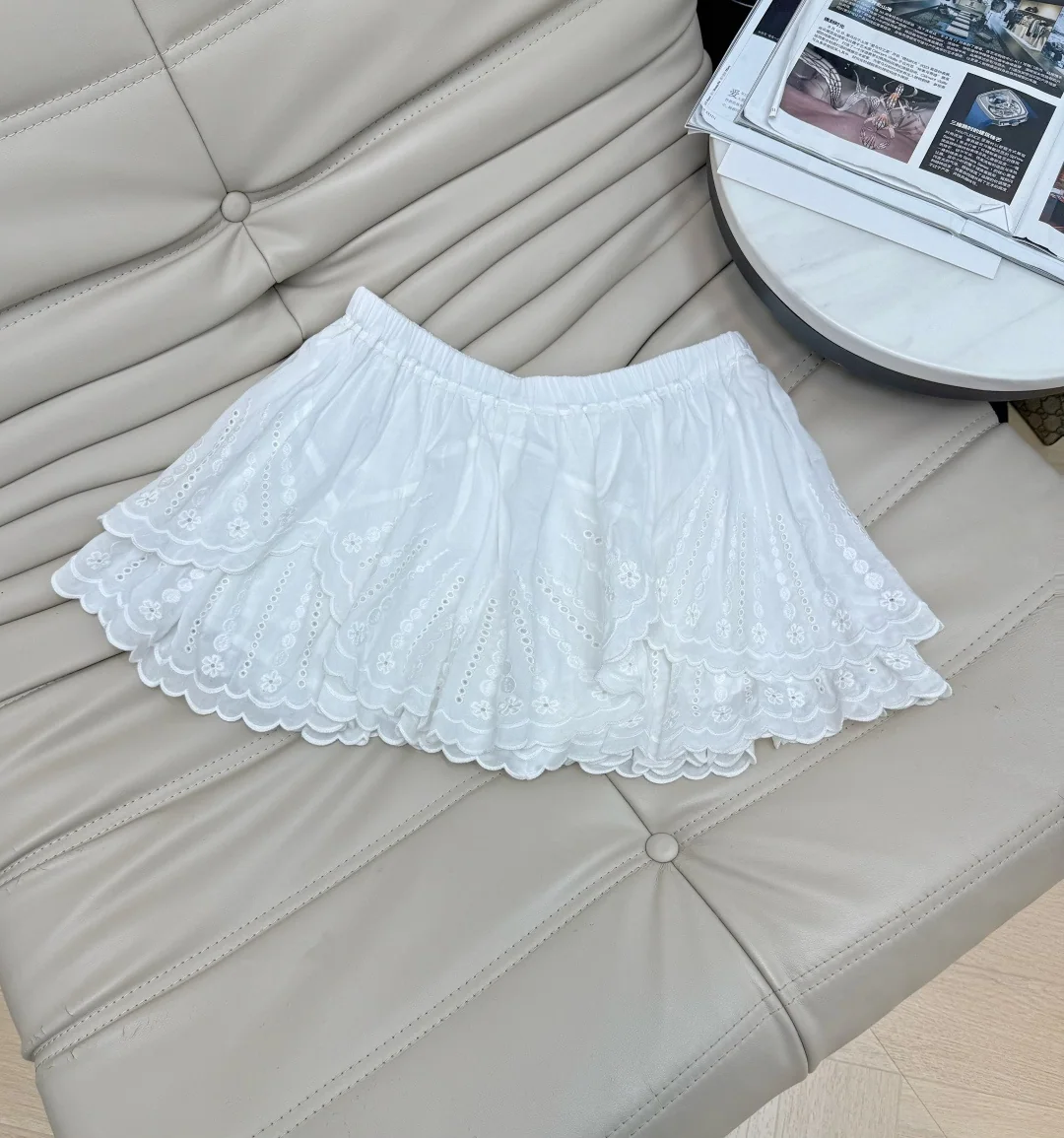 끌로에 화이트 레이스 피터팬카라 여성 셔츠 상세 이미지 9