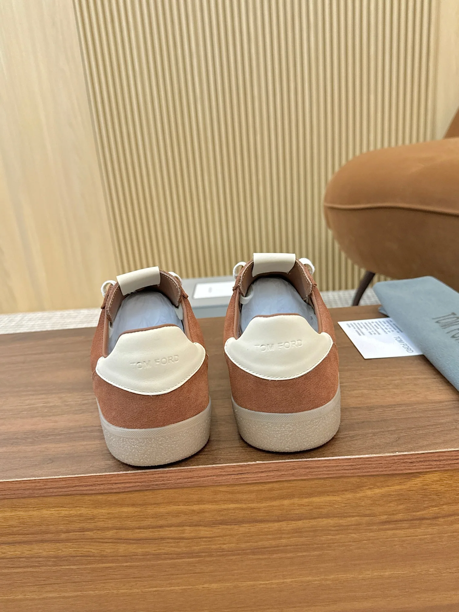 톰포드 클래식 컬러블록 남성 신발 상세 이미지 11