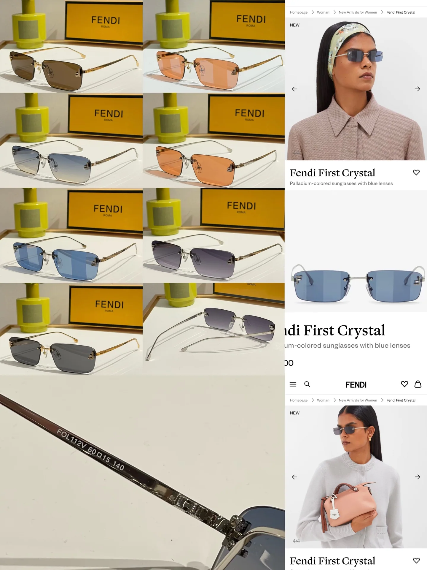 펜디 선글라스 74271 Fendi Sunglasses 상세 이미지 1