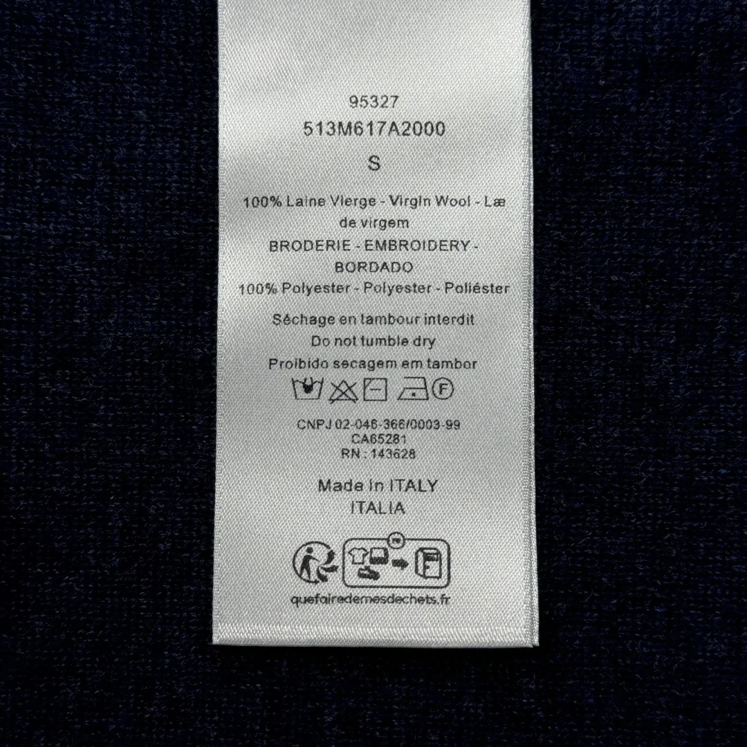 디올 울 CD 아이콘 남성 니트 상세 이미지 9