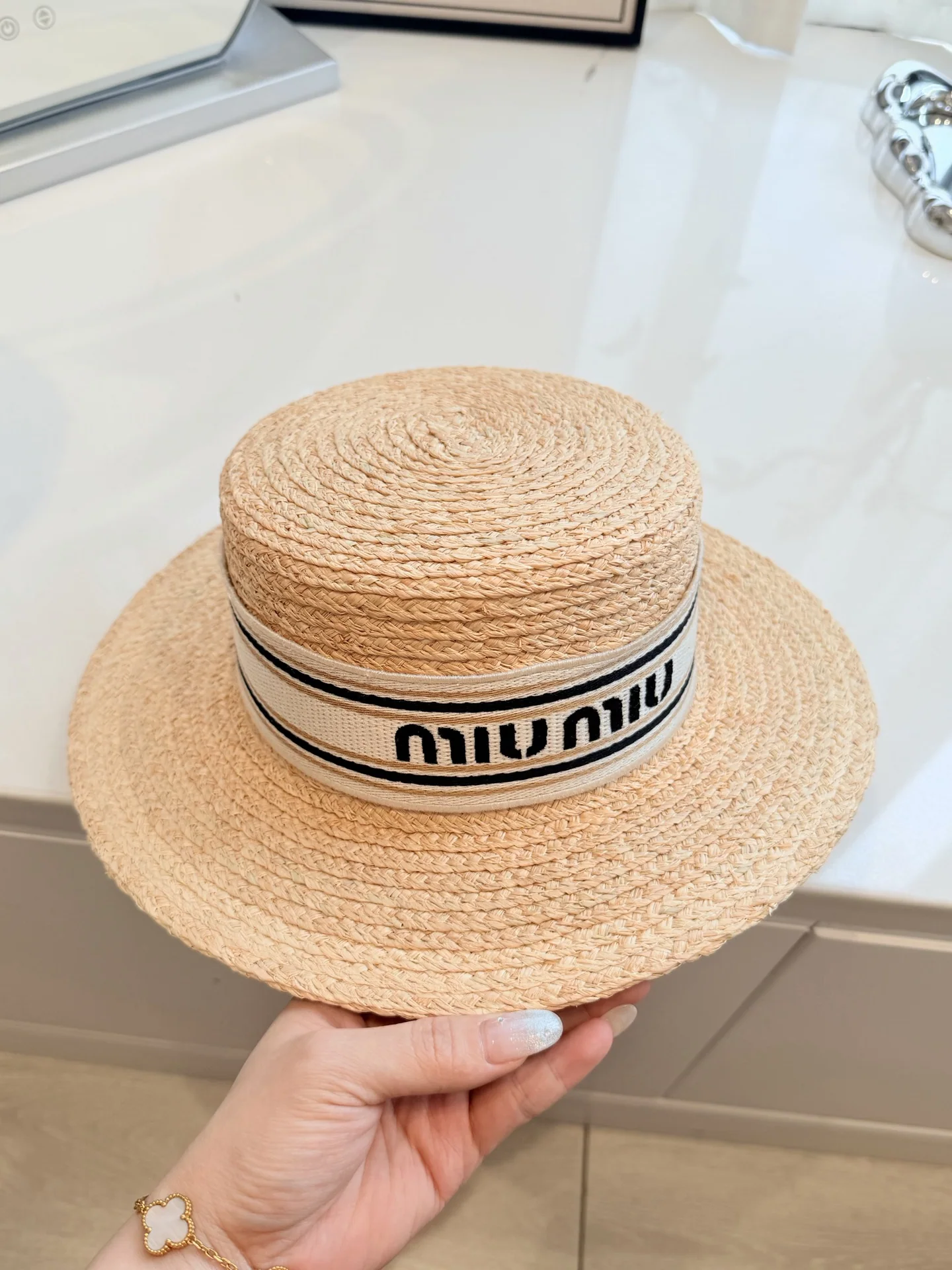 미우미우 모자 80765 Miu Miu Cap 상세 이미지 8