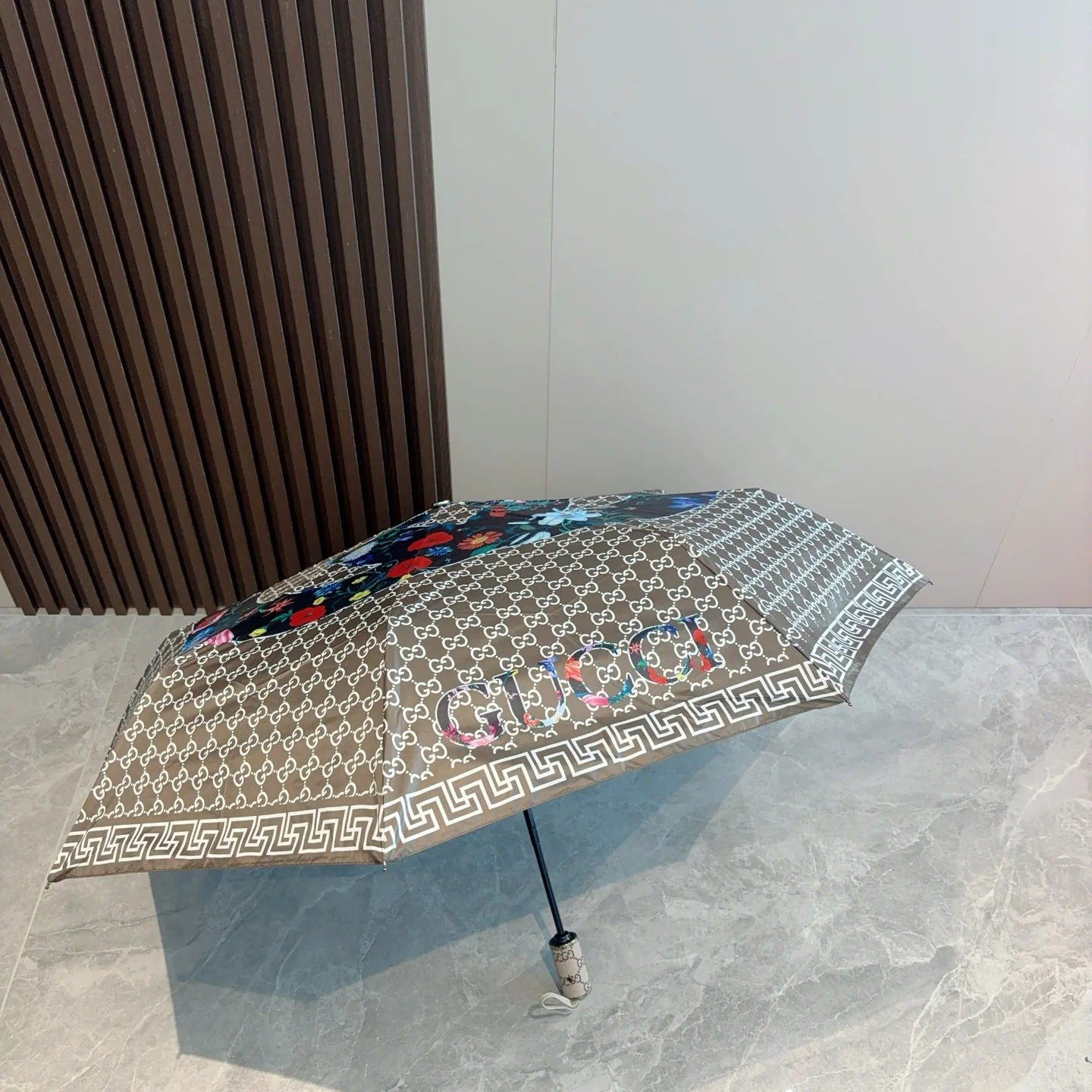 구찌 3 단 자동 접이식 우산 상세 이미지 9