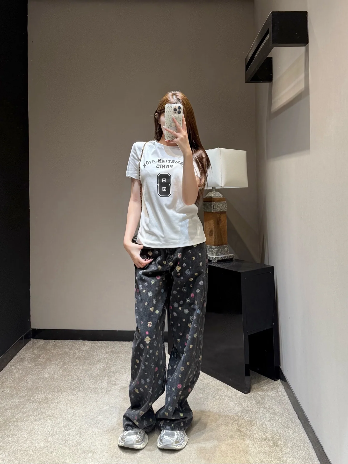디올 여성 라운드넥 반팔 티셔츠 상세 이미지 6