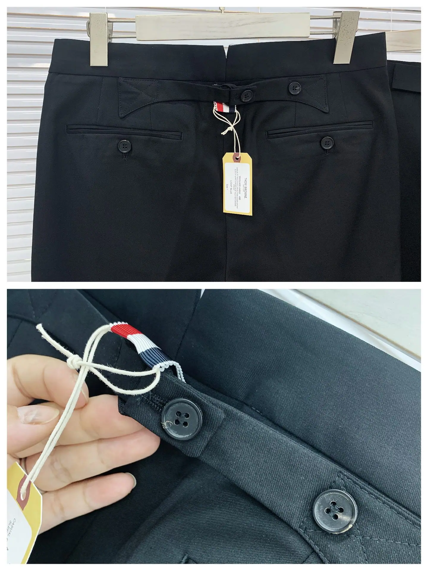 톰브라운 클래식 남성 반바지 상세 이미지 5
