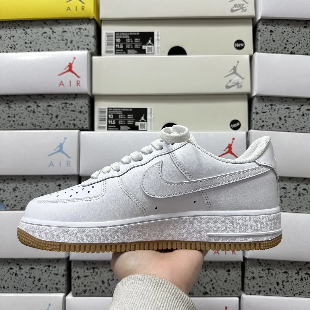 나이키 [XY/PB] 에어 포스 1 로우 DJ2739-100 201728 Nike Air Force 1 Low '07 White Gum 상세 이미지 3