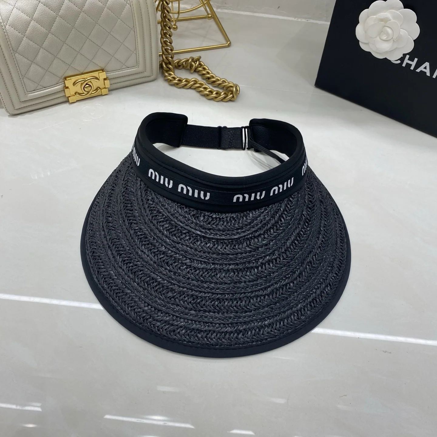 미우미우 모자 80741 Miu Miu Cap 상세 이미지 2