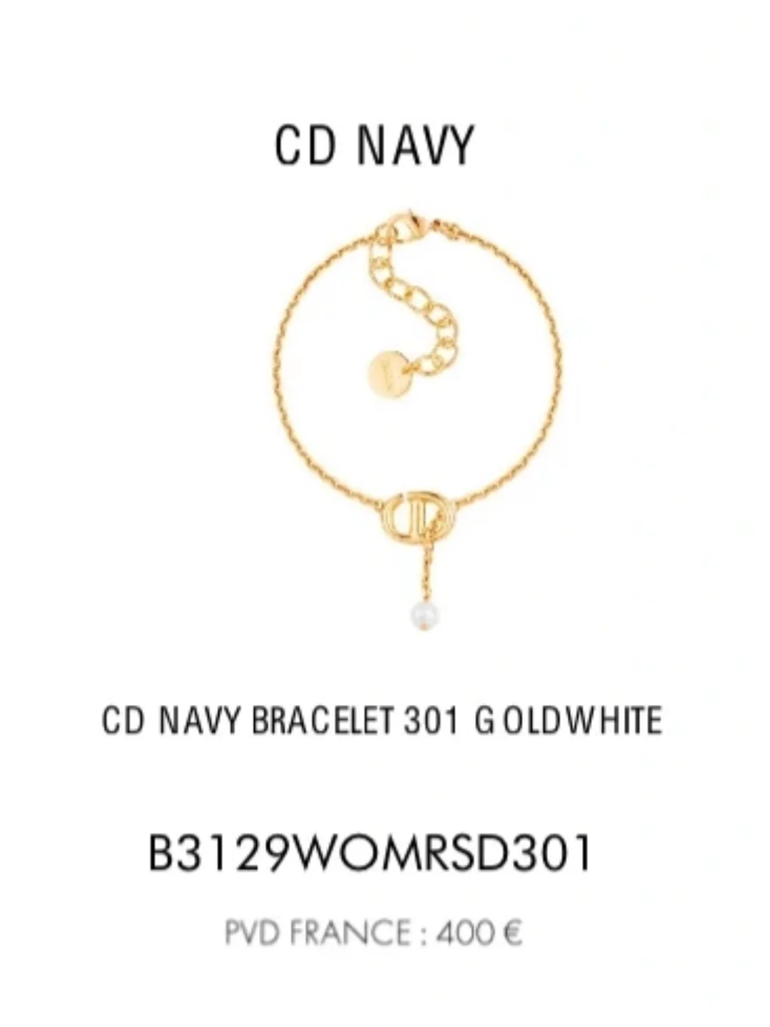 디올 팔찌 60913 Dior Bracelet 상세 이미지 9