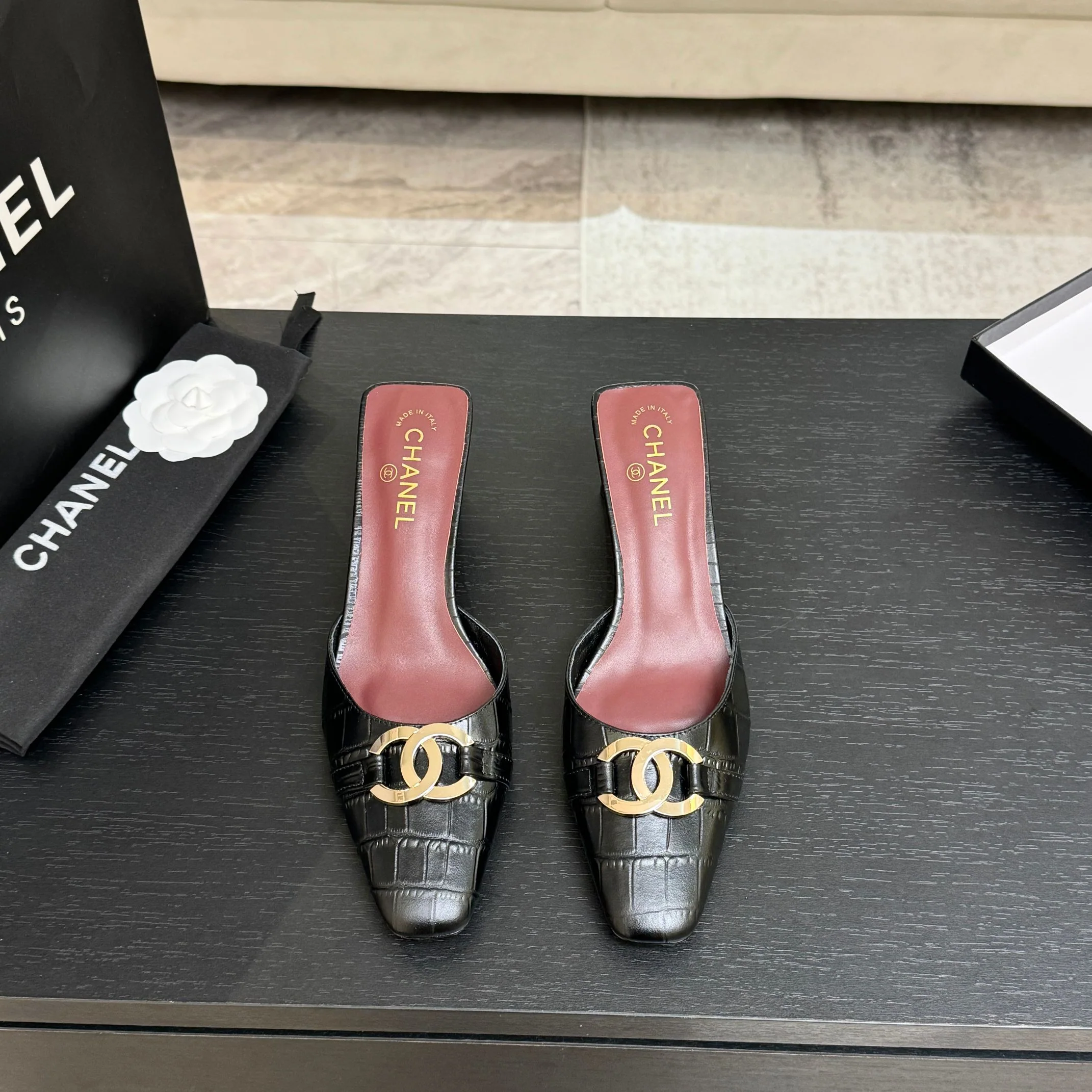 샤넬 다블 C 싱글 슈즈 신발 상세 이미지 1