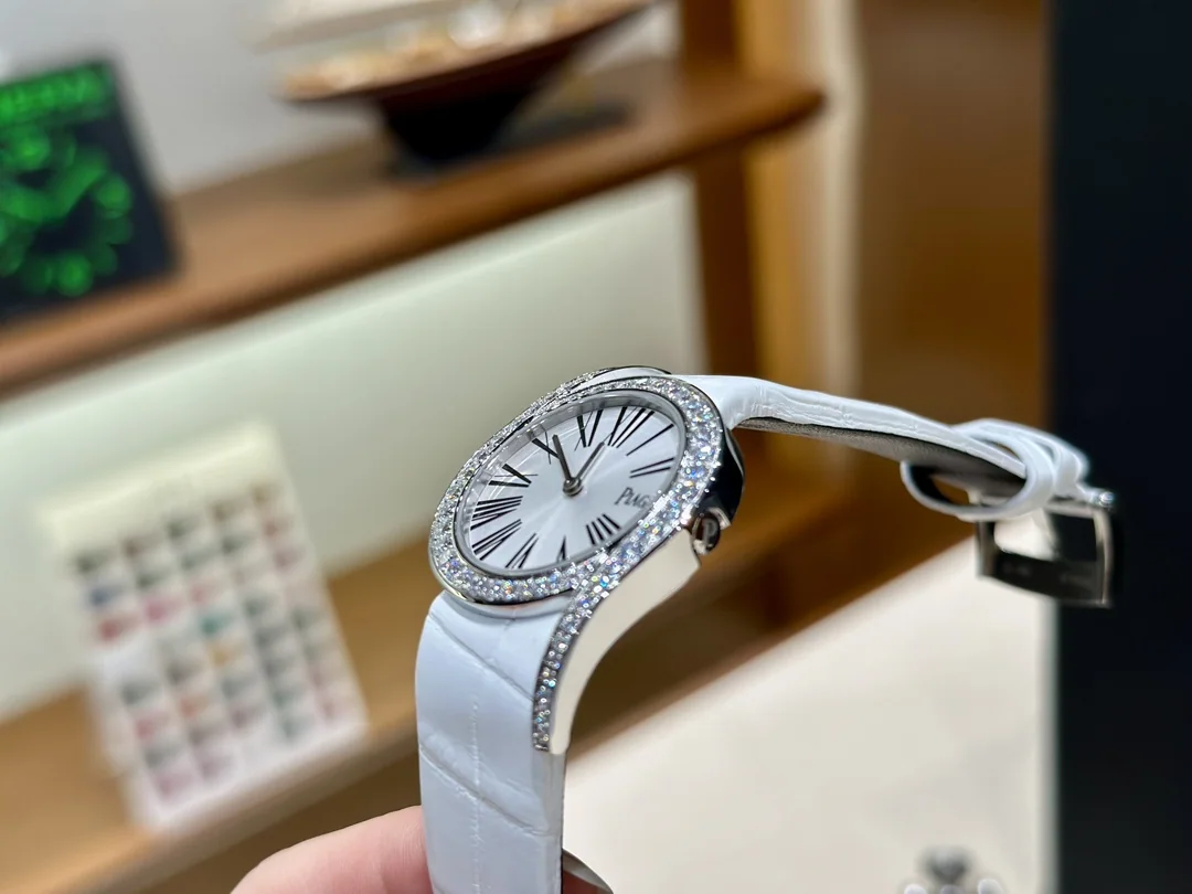 피아제 라임라이트 갈라 스와로브스키 클라스프 여성 시계 레플리카 45370 Piaget 상세 이미지 5