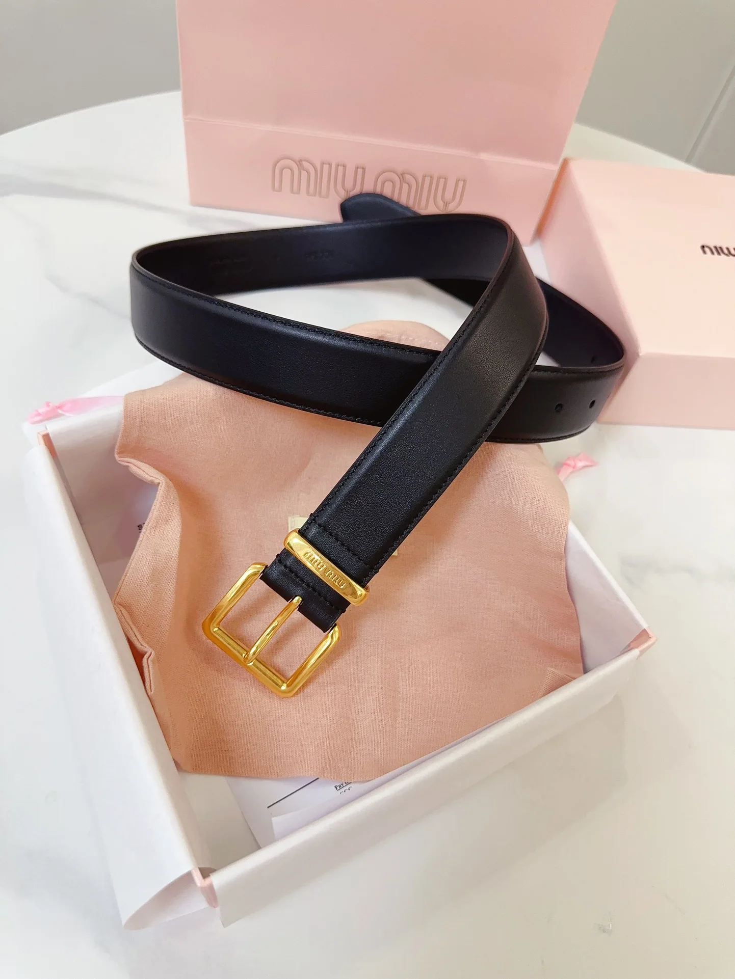 미우미우 벨트 57828 Miu Miu Belt 상세 이미지 2