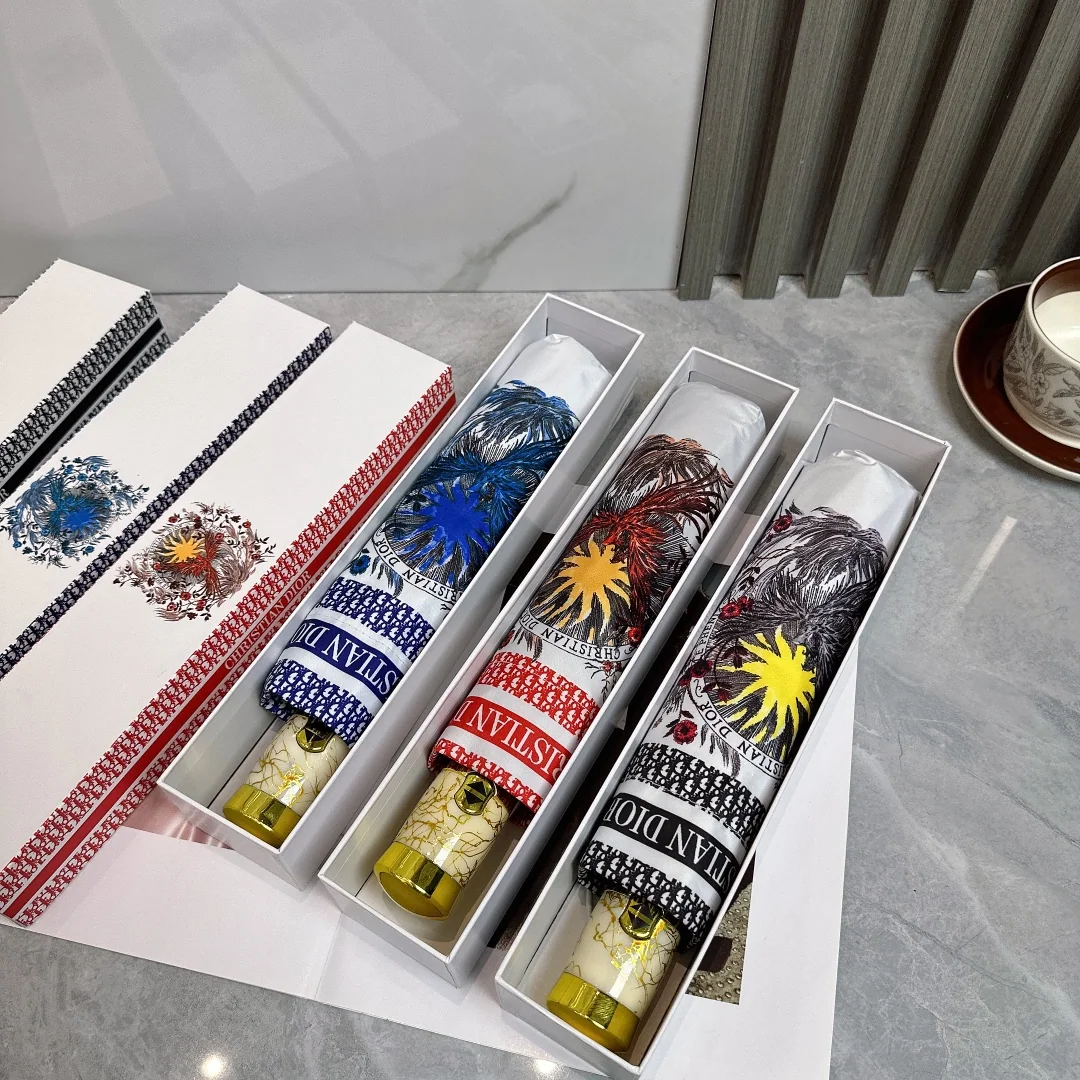 디올 피닉스 전자동 접이식 우산 상세 이미지 9