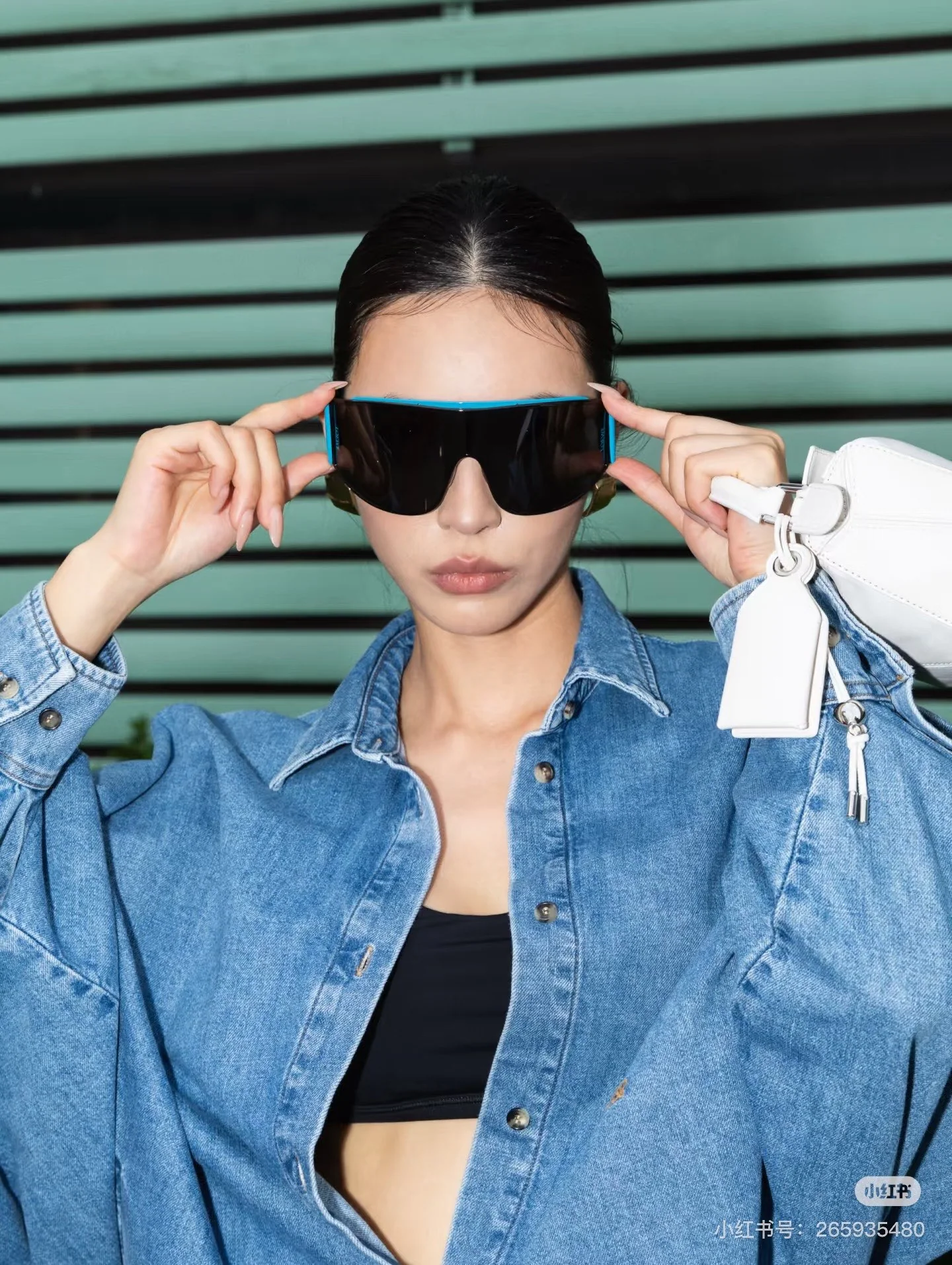 로에베 오버사이즈 데님 셔츠 상세 이미지 2