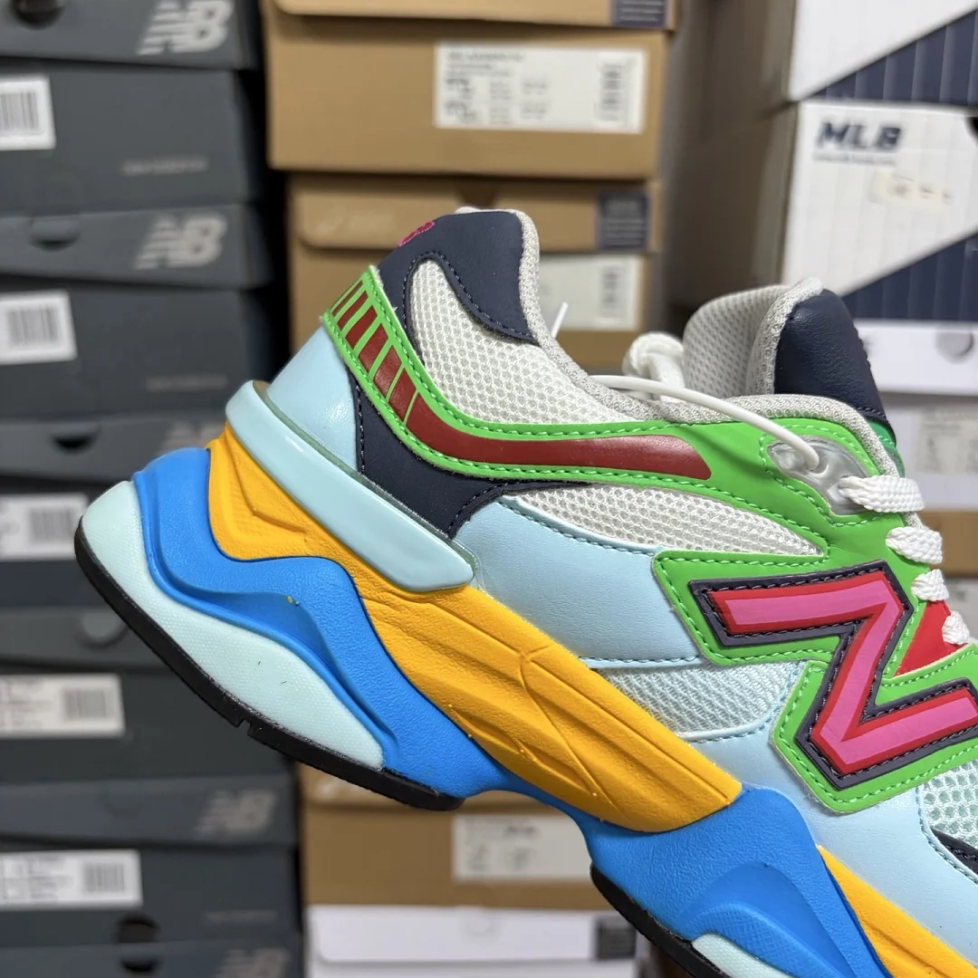 뉴발란스 [C] 9060 화이트 그린 U9060NBN 202087 New Balance 9060 상세 이미지 3