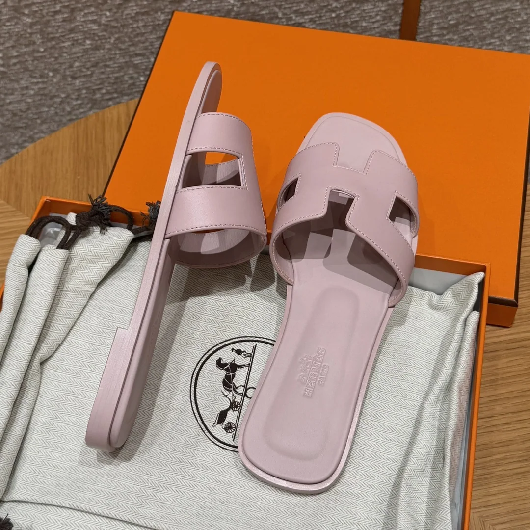 에르메스 오란 램스킨 슬리퍼 상세 이미지 3