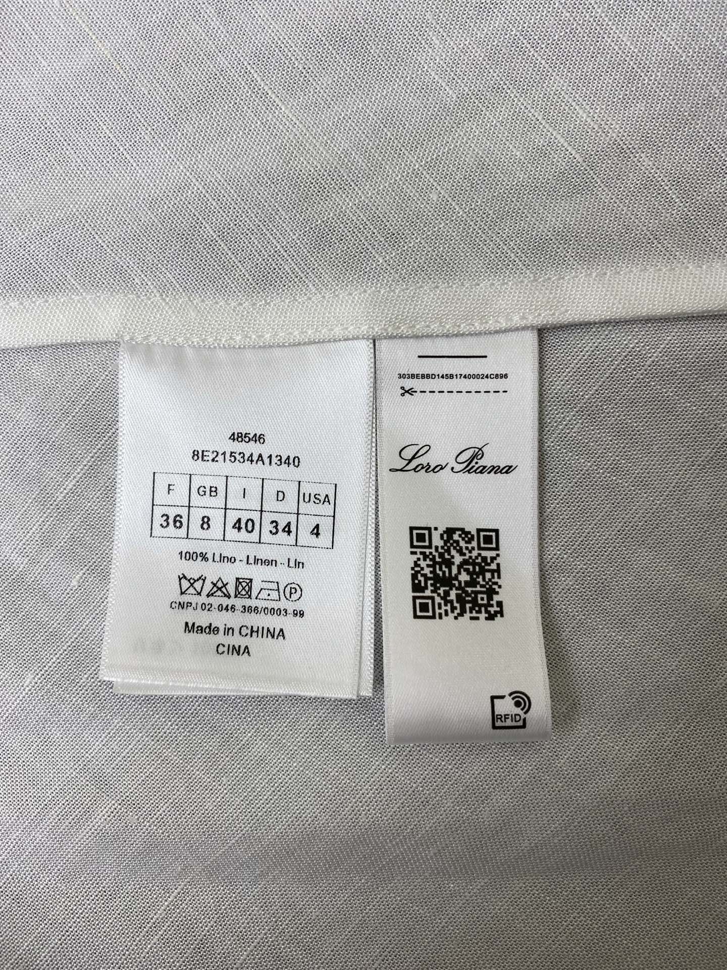 로로피아나 여성 긴팔 셔츠 원피스 레플리카 상세 이미지 8